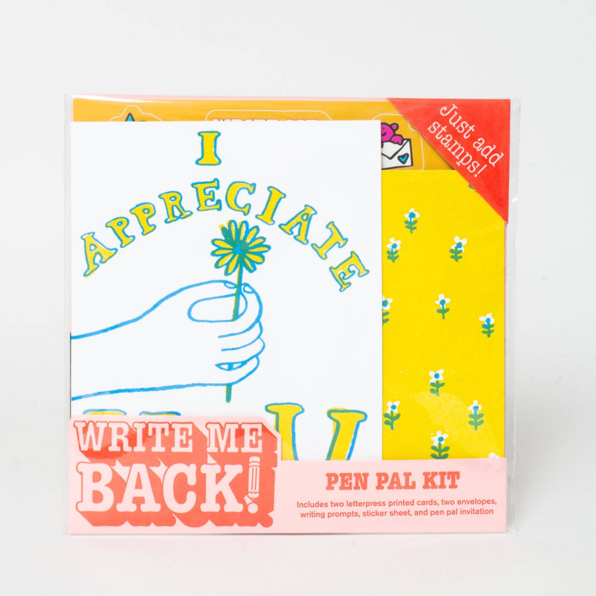 Party Sampler Pack! Write Me Back! Pen Pal Kits - vibeboxshop