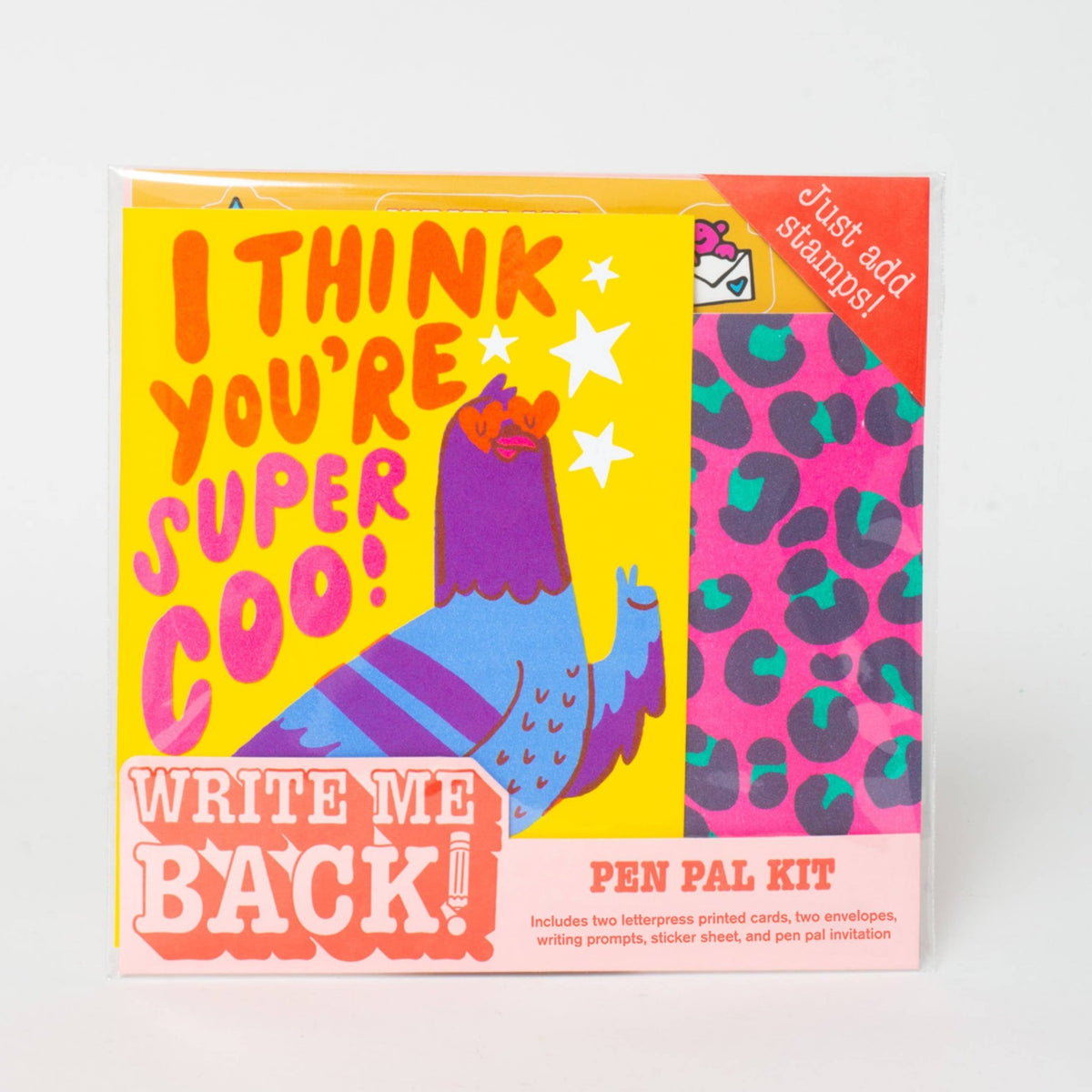 Party Sampler Pack! Write Me Back! Pen Pal Kits - vibeboxshop