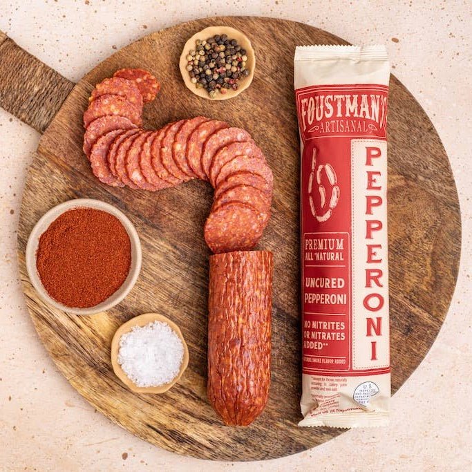 Pepperoni | Foustman's All - Natural Uncured - vibeboxshop