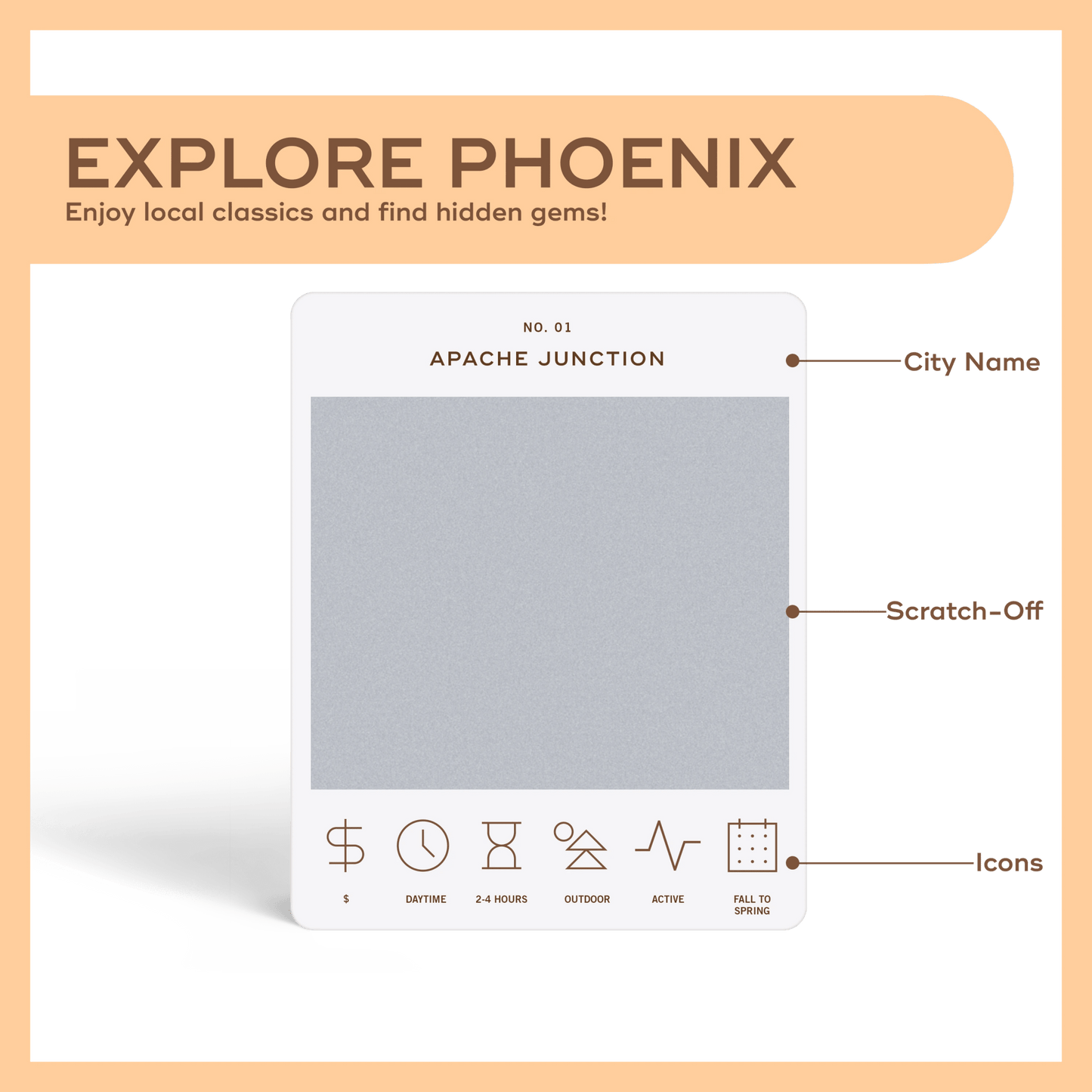 Phoenix Adventure Bucket List - vibeboxshop