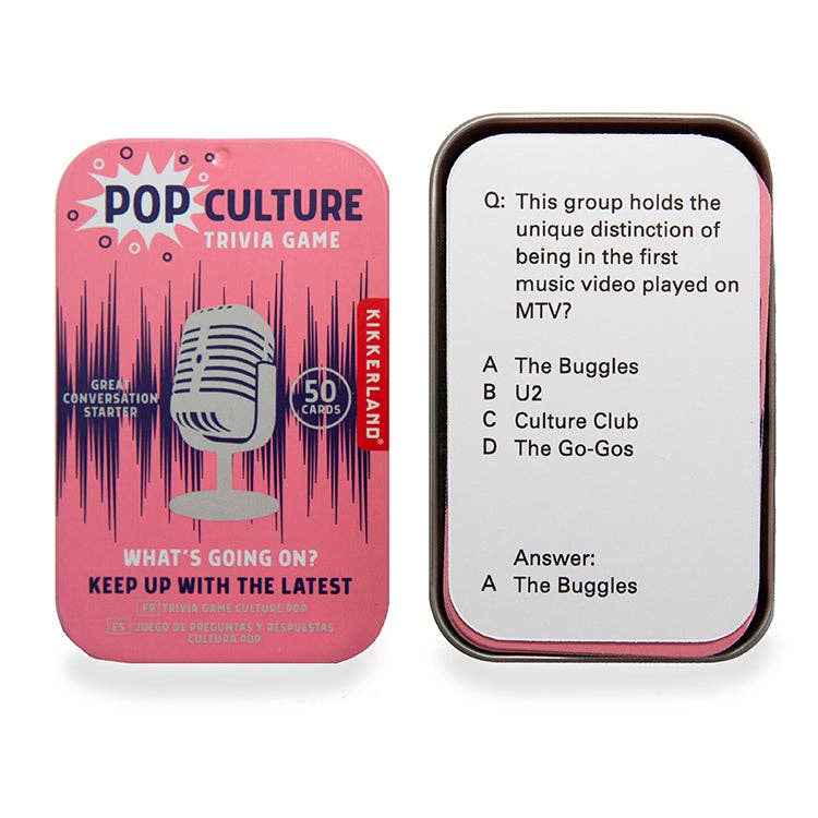 Pop Culture Trivia Game - vibeboxshop
