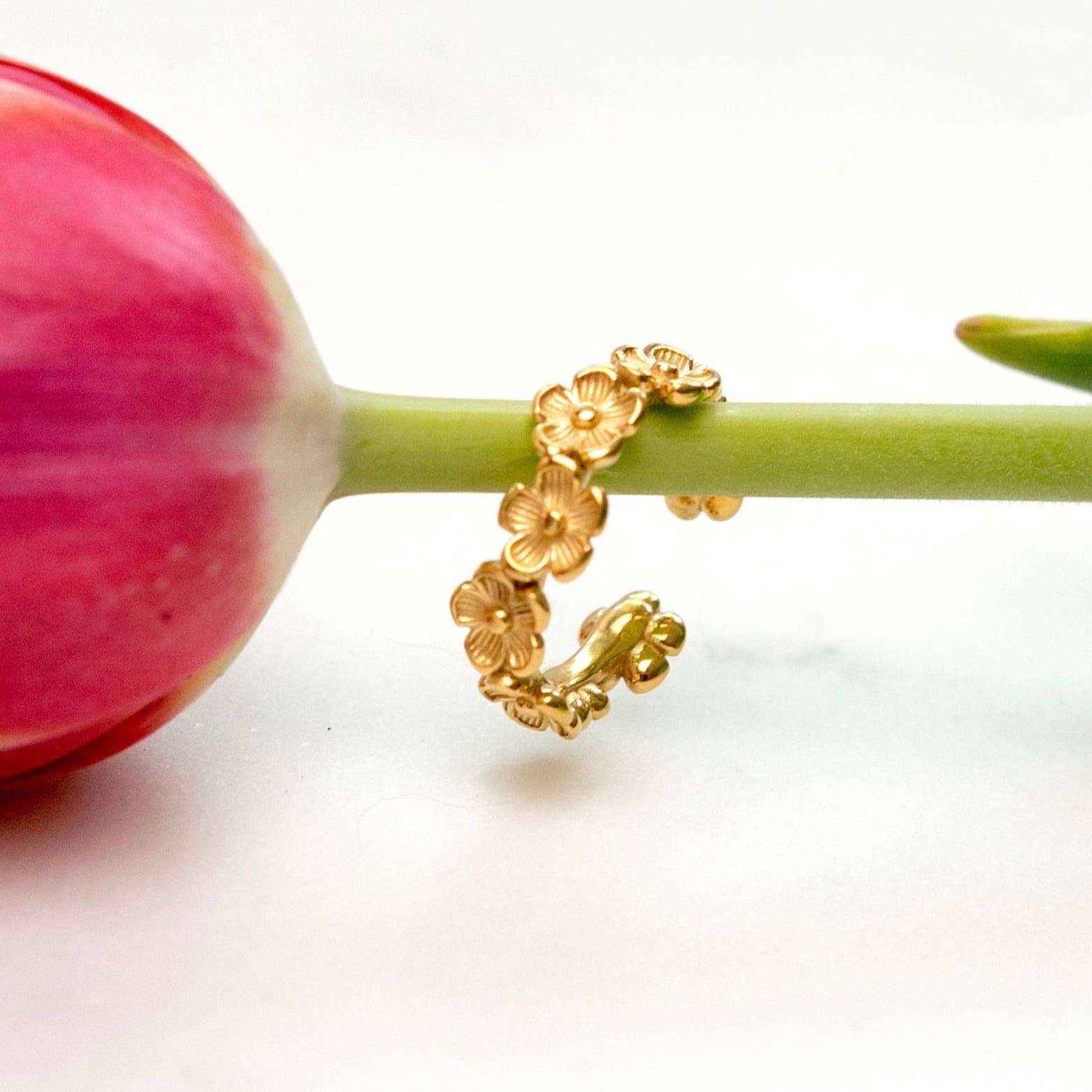 Posy Ring - 18K Gold Plated - vibeboxshop