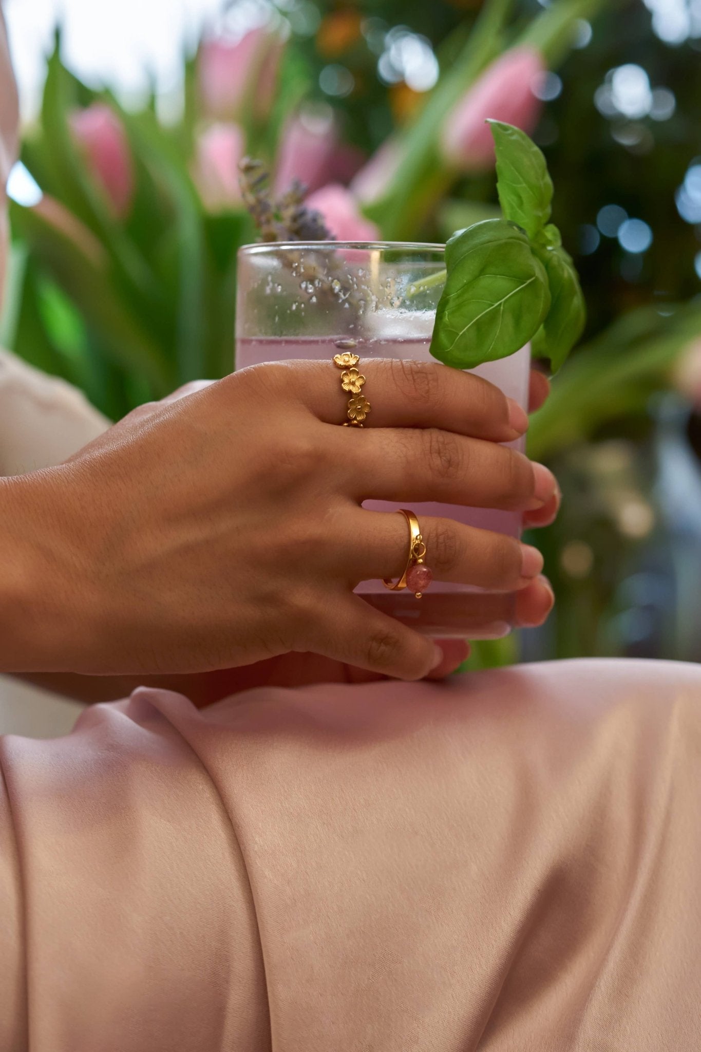 Posy Ring - 18K Gold Plated - vibeboxshop