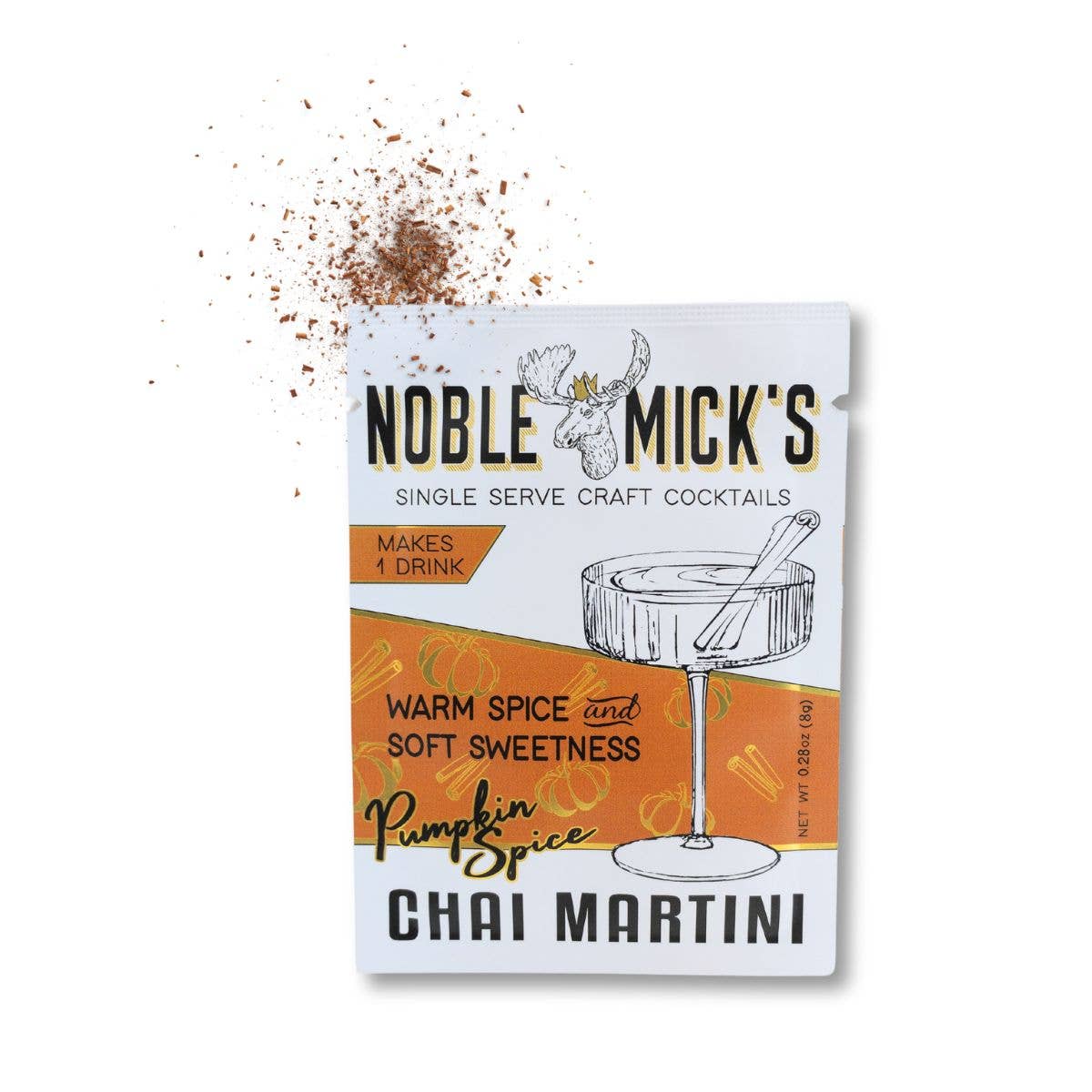 Pumpkin Spice Chai Martini Single Serve Craft Cocktail - vibeboxshop