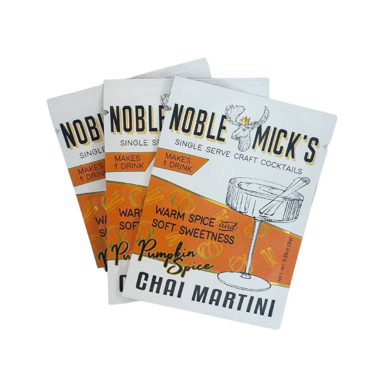 Pumpkin Spice Chai Martini Single Serve Craft Cocktail - vibeboxshop