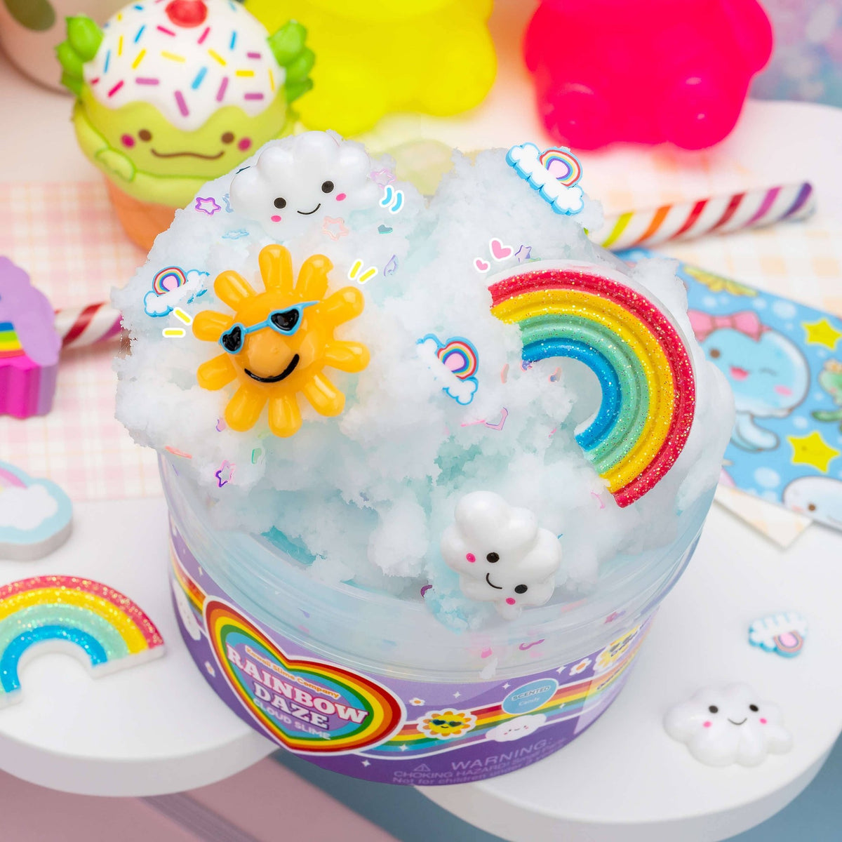 Rainbow Daze Cloud Slime - vibeboxshop