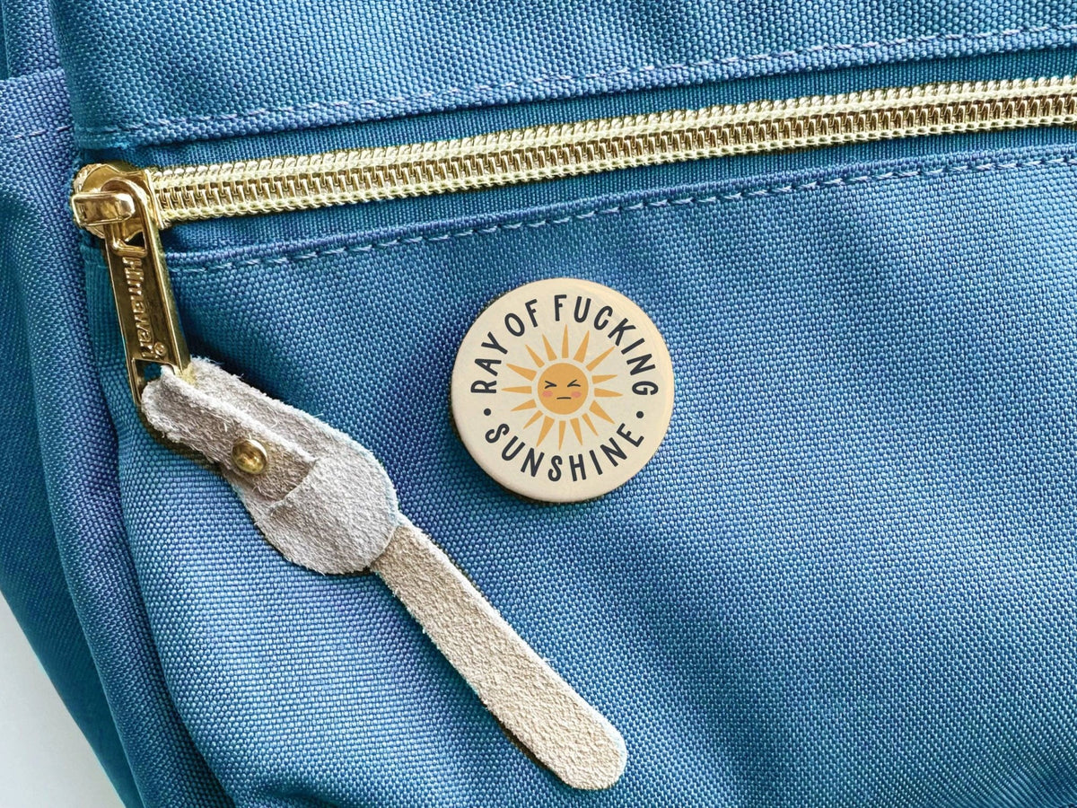 Ray of F*cking Sunshine Button - vibeboxshop