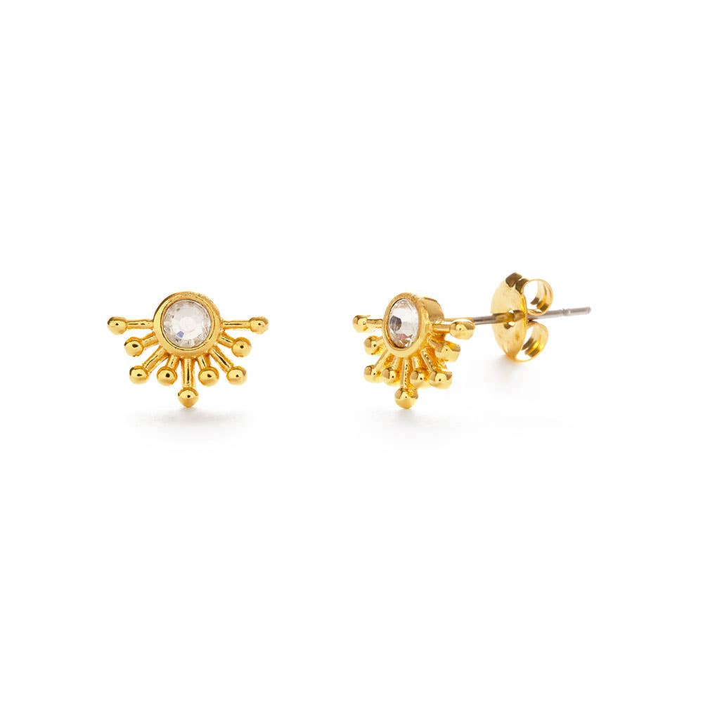 Rays of Light Stud Earrings - vibeboxshop