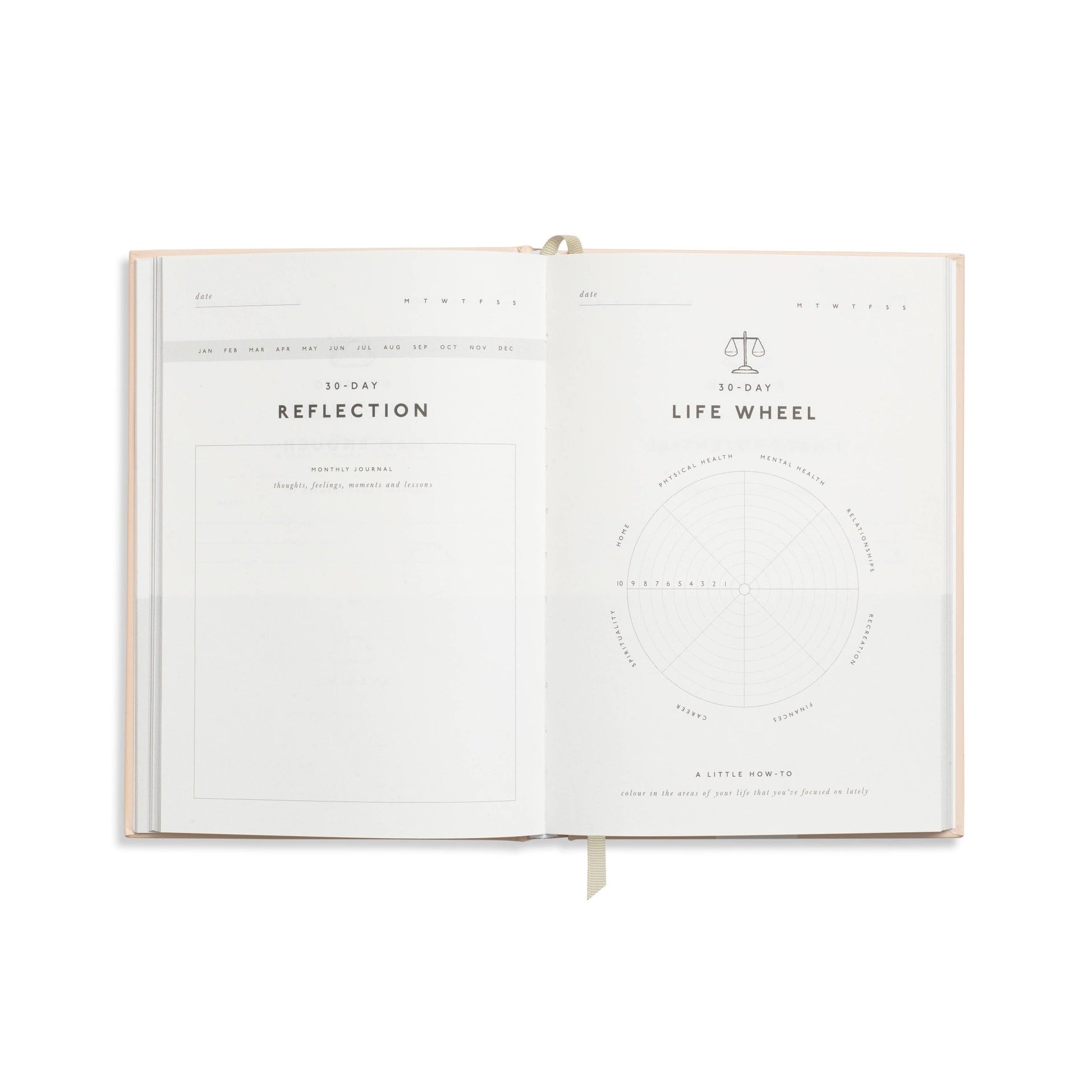 Reflect Guided Gratitude Journal - vibeboxshop