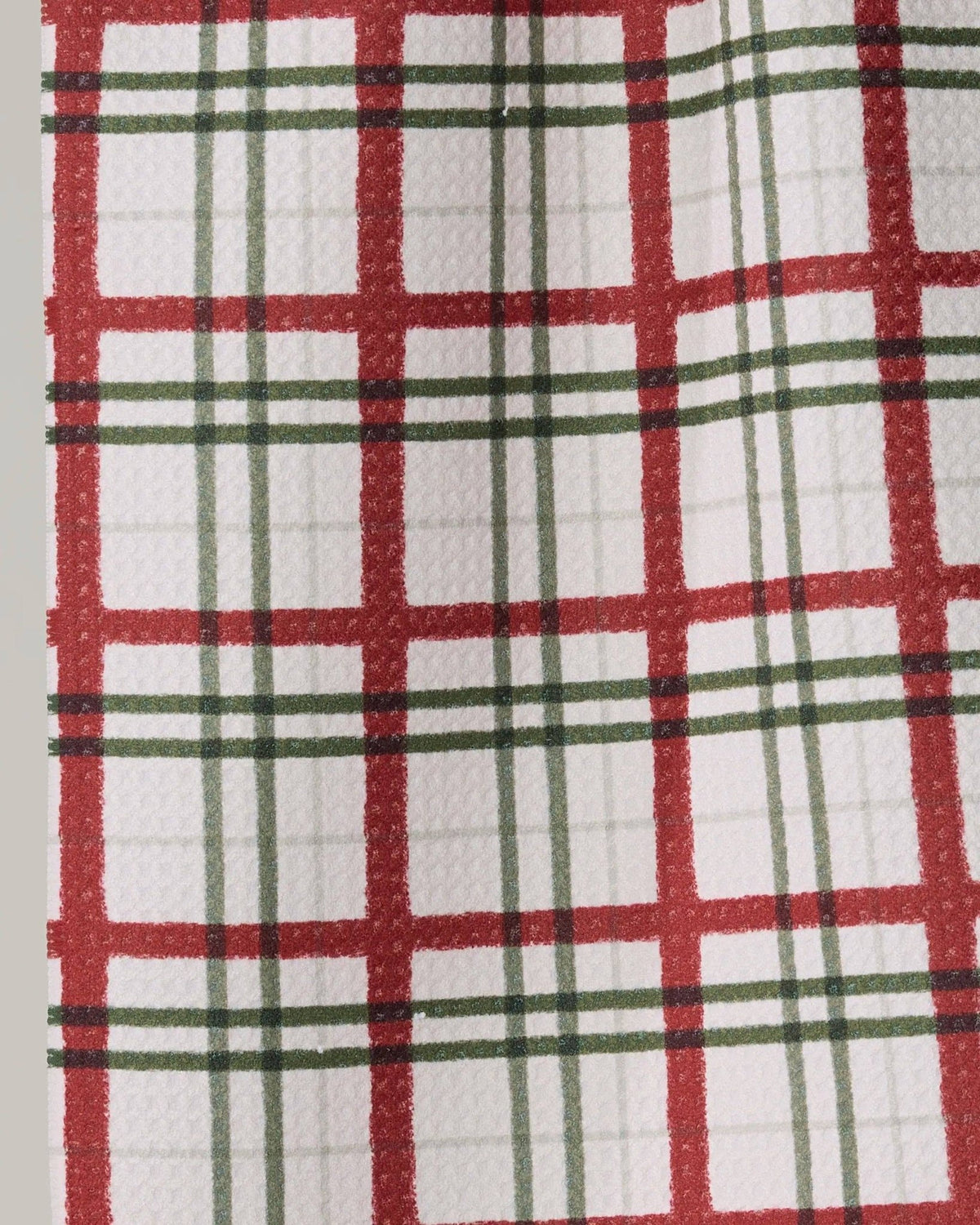 Ribbon Plaid Mini Towel - vibeboxshop
