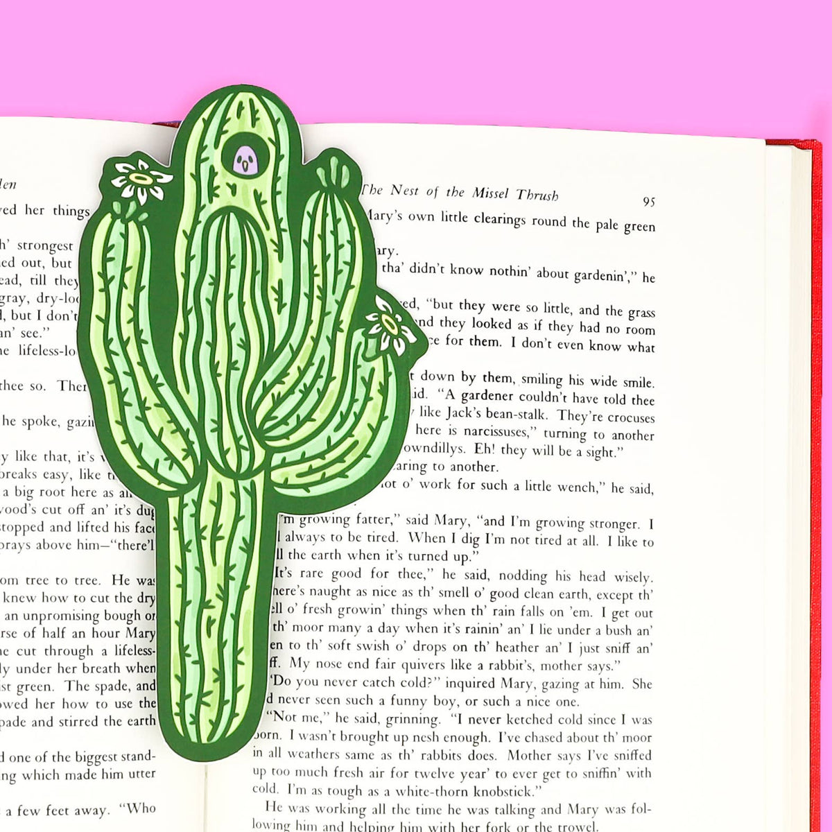 Saguaro Bookmark - vibeboxshop