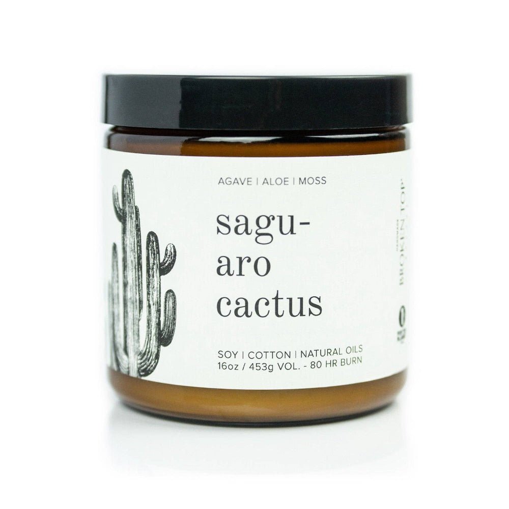 Saguaro Cactus 16oz Soy Candle - vibeboxshop