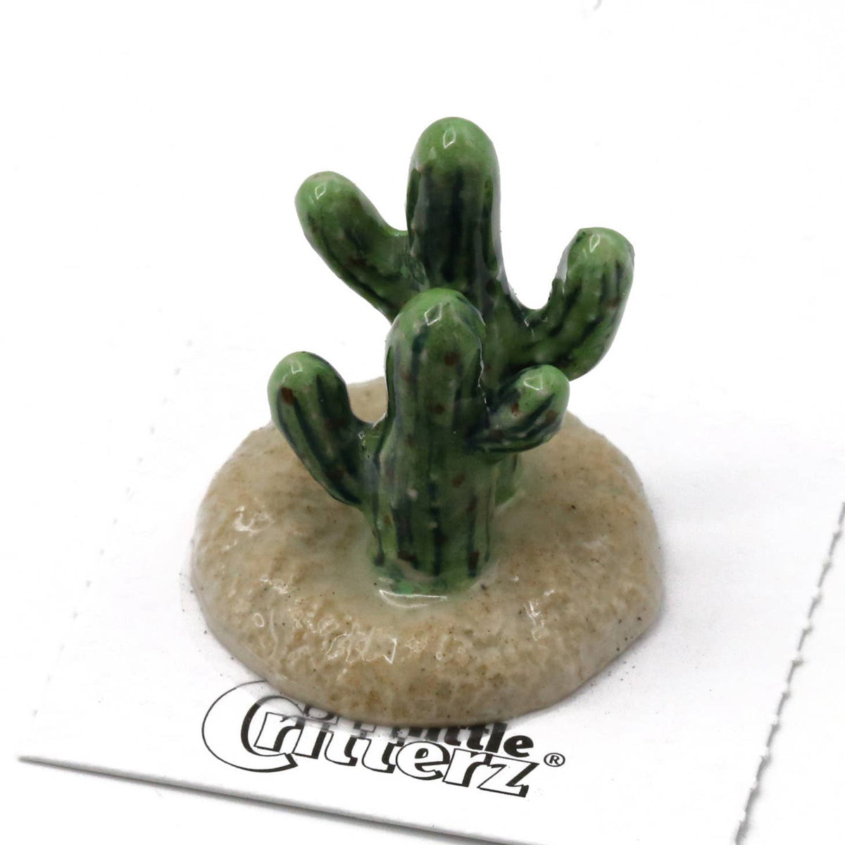 Saguaro Cactus Porcelain Miniature - vibeboxshop