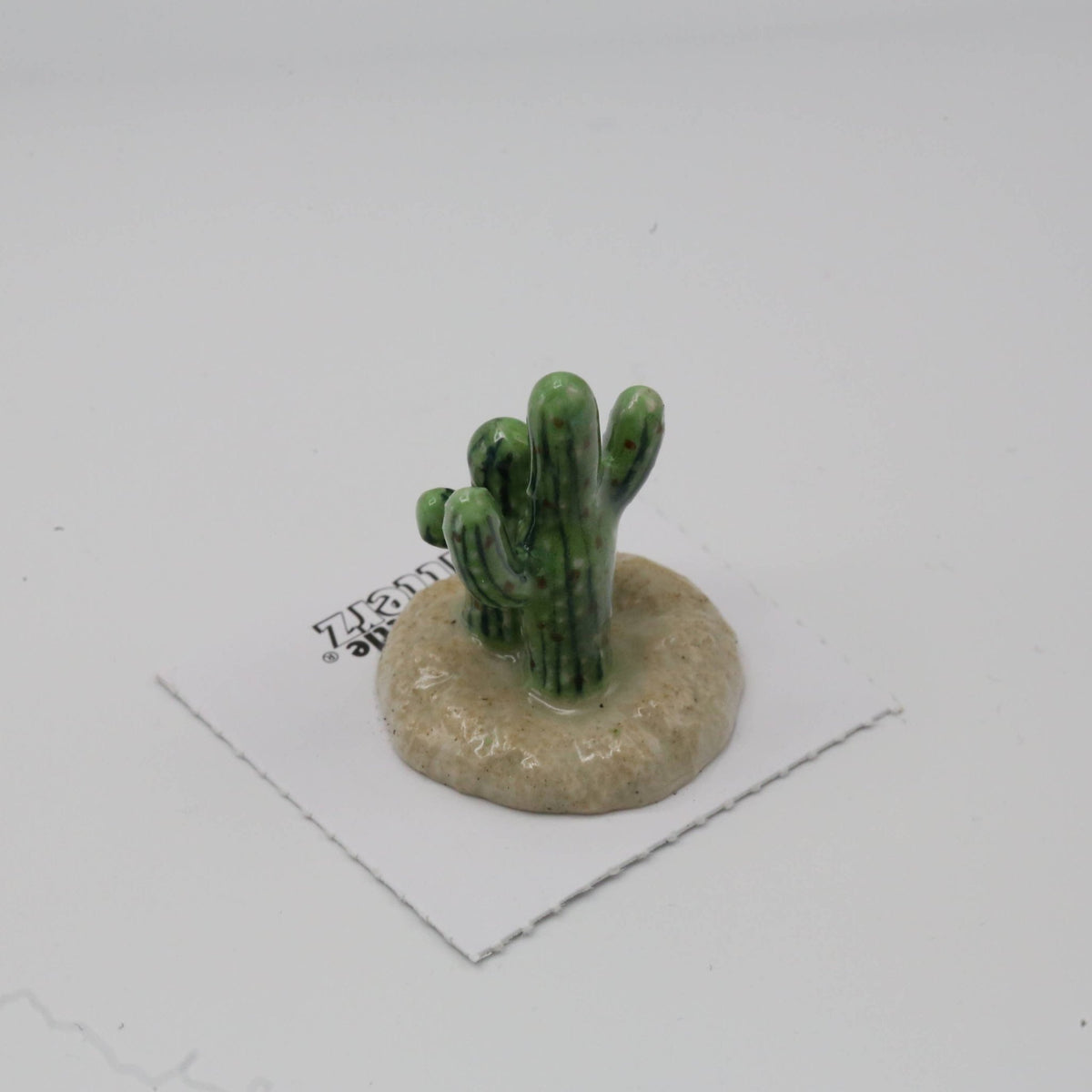 Saguaro Cactus Porcelain Miniature - vibeboxshop