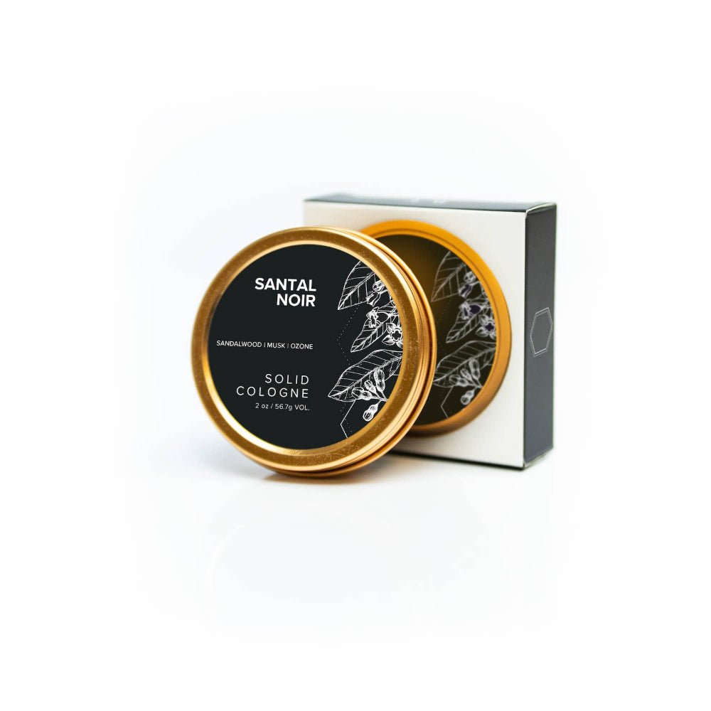 Santal Noir Solid Cologne - vibeboxshop