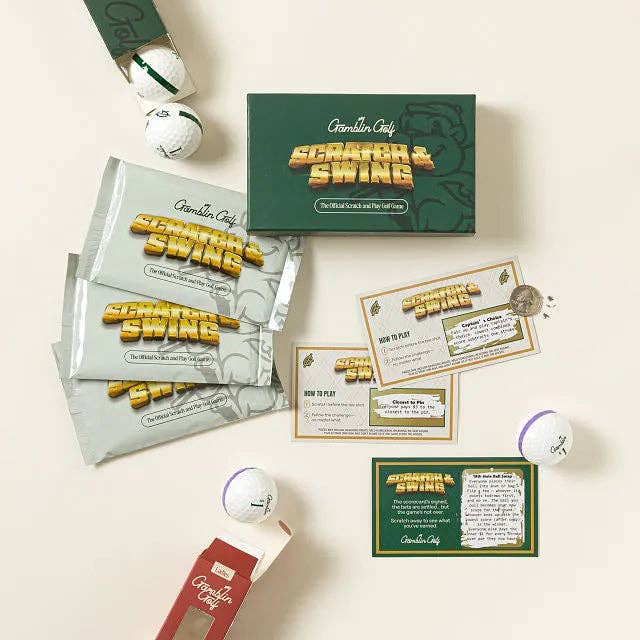 Scratch & Swing™ Scratch Off Golf Game - vibeboxshop