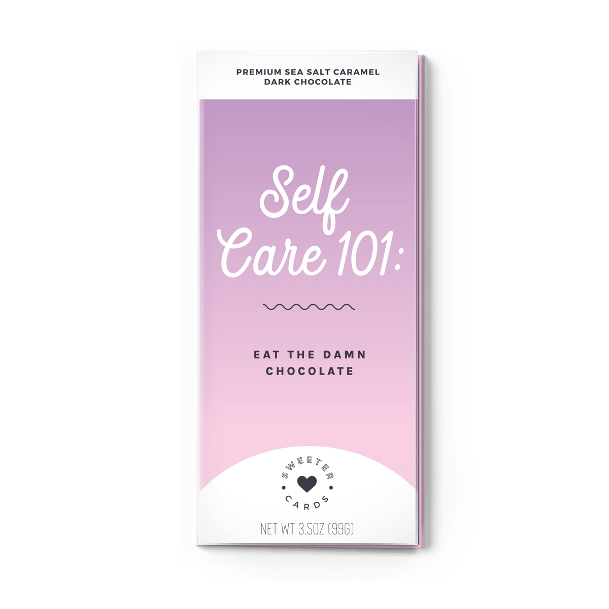 Self Care Chocolate Bar and Greeting Card - vibeboxshop