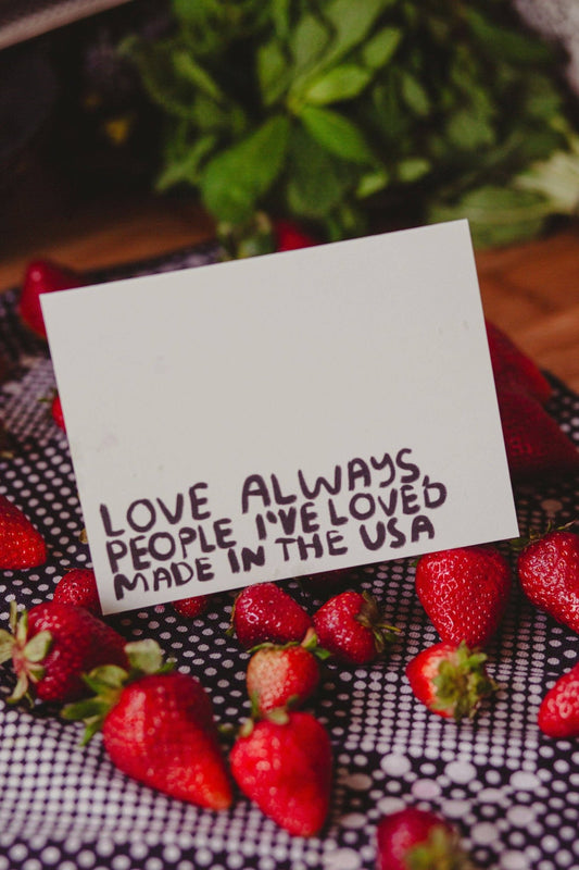 Sending You All My Love Card - vibeboxshop