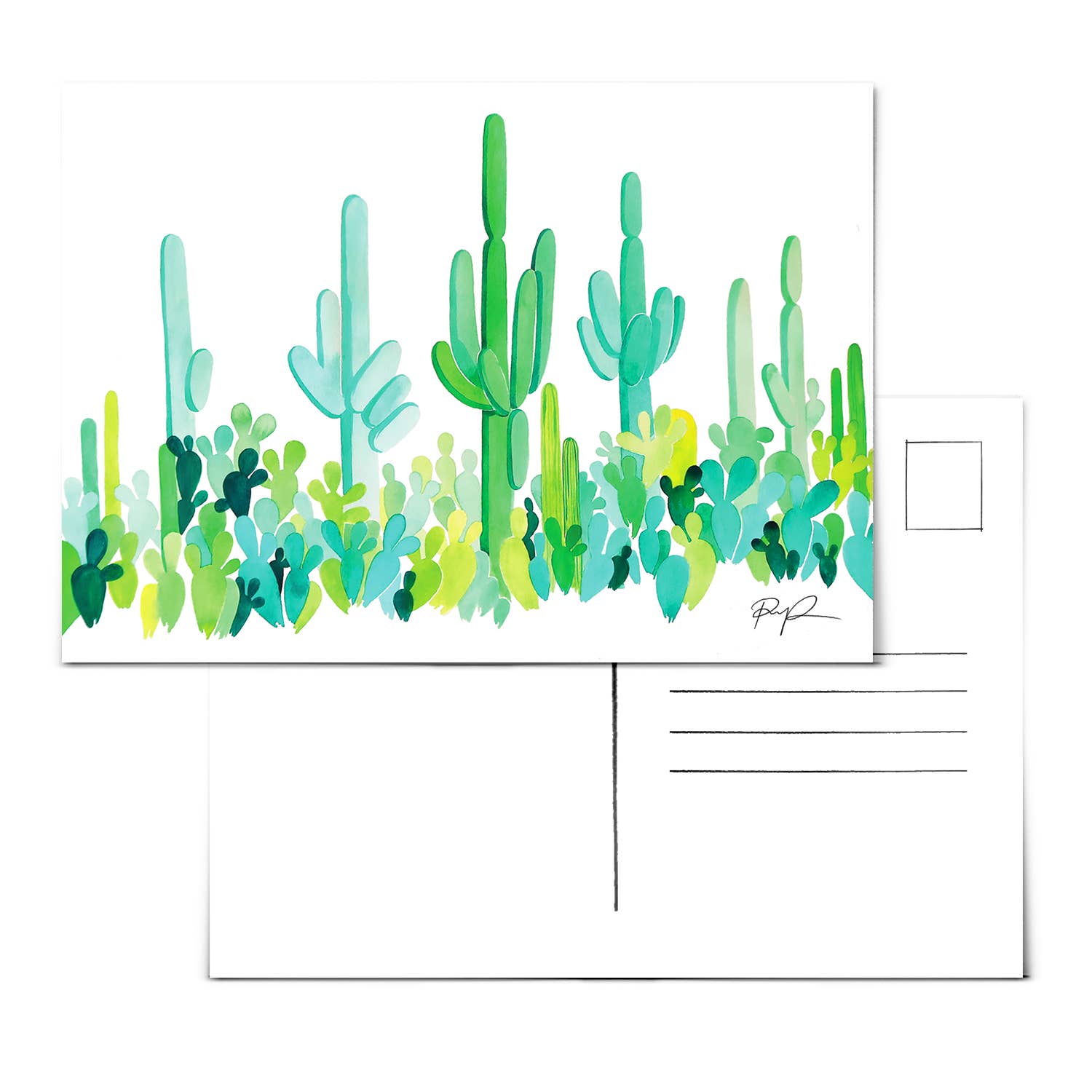 Set of 10 Desert Postcards - vibeboxshop