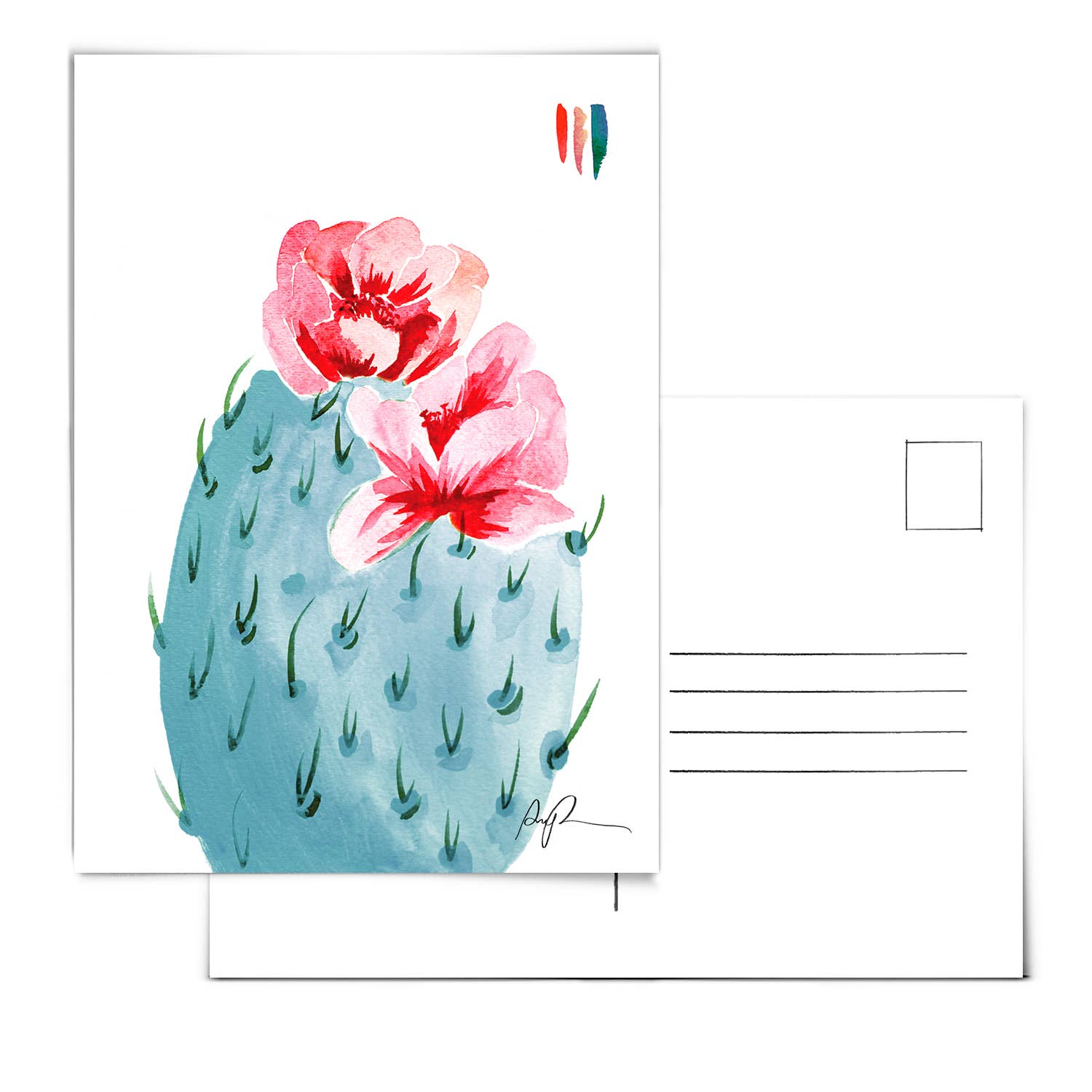 Set of 10 Desert Postcards - vibeboxshop