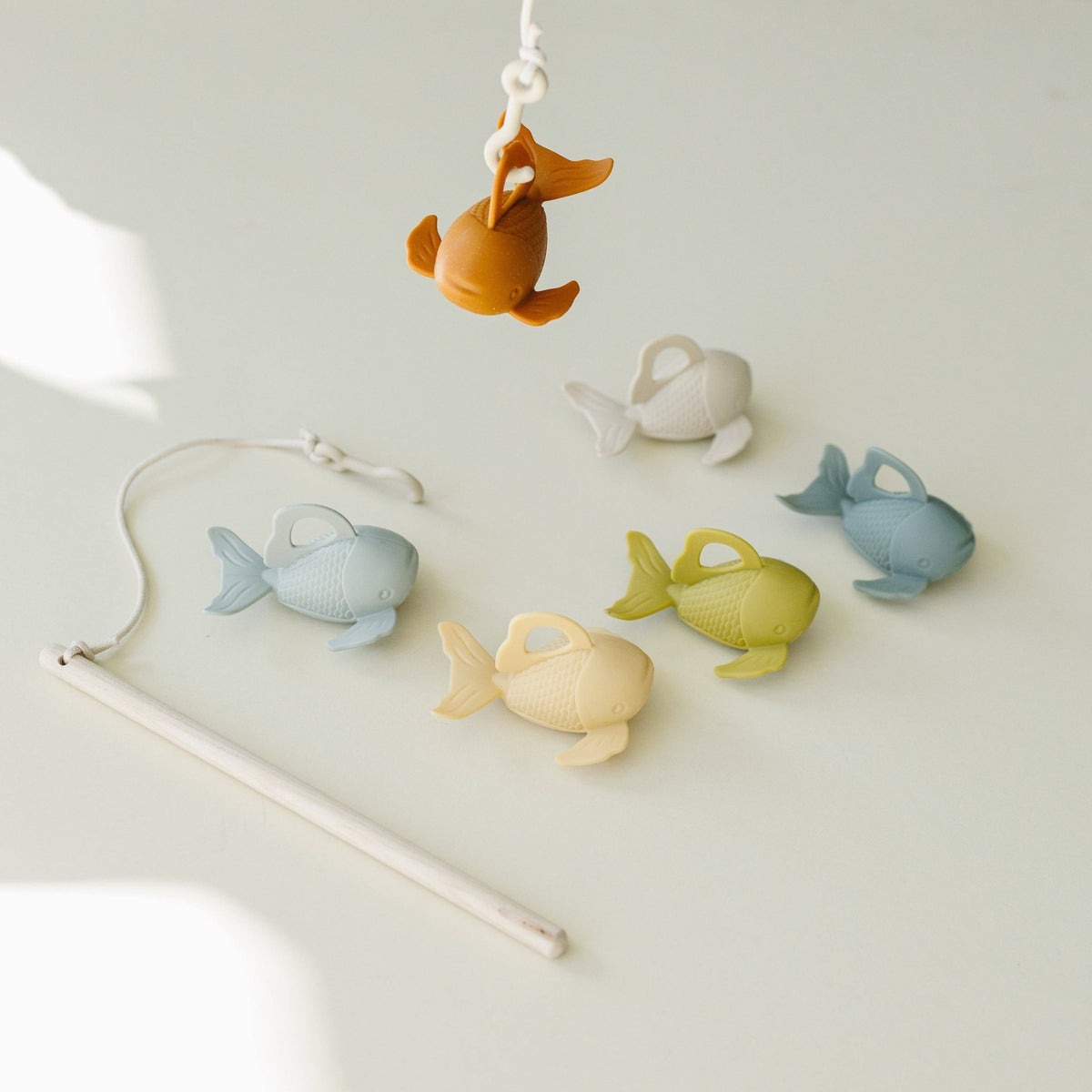 Silicone and Wood Fishing Play Set - vibeboxshop