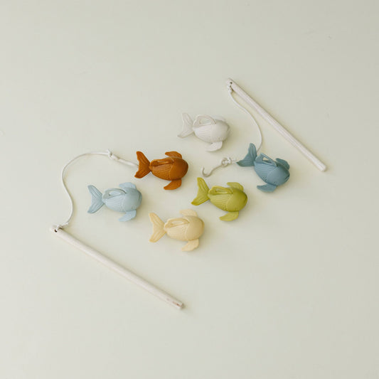 Silicone and Wood Fishing Play Set - vibeboxshop