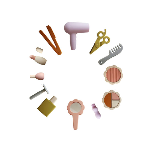 Silicone Hair and Makeup Play Set - vibeboxshop