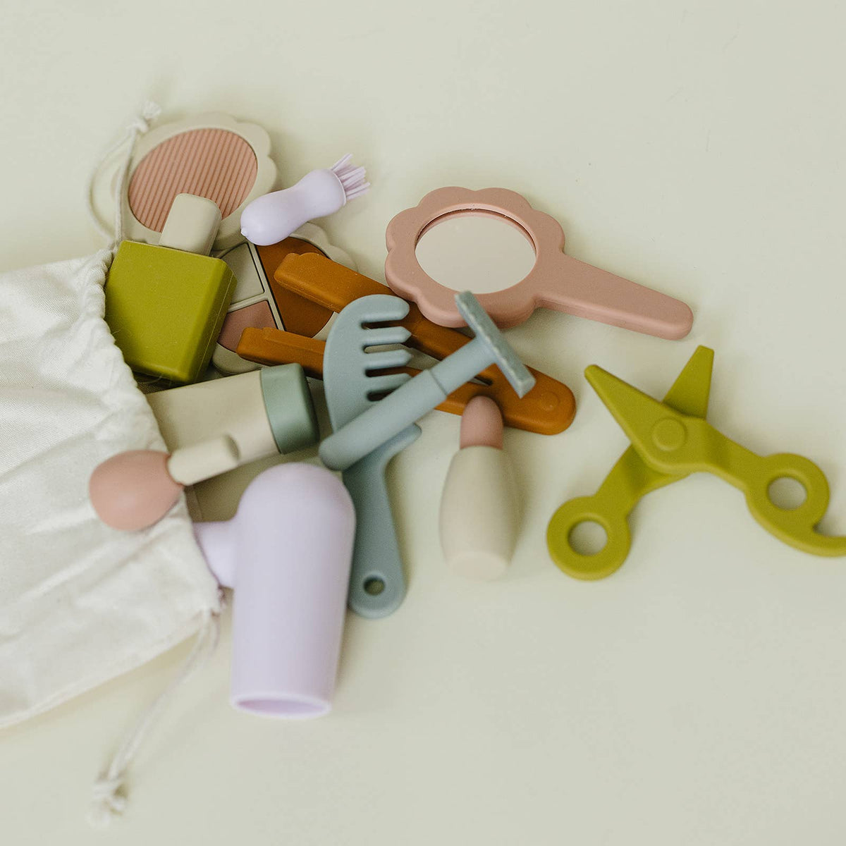 Silicone Hair and Makeup Play Set - vibeboxshop