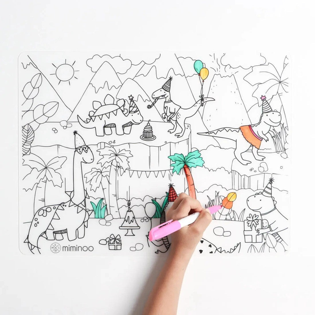 Silicone Reusable Coloring Mat Set - vibeboxshop