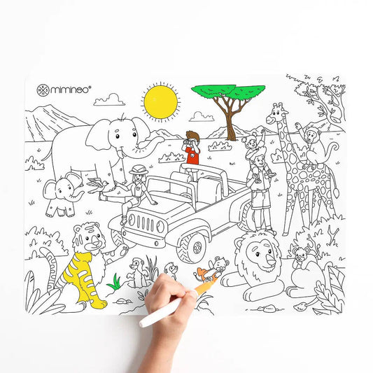 Silicone Reusable Coloring Mat Set - vibeboxshop