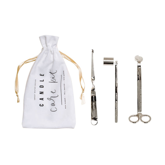 Silver Candle Care Kit - vibeboxshop