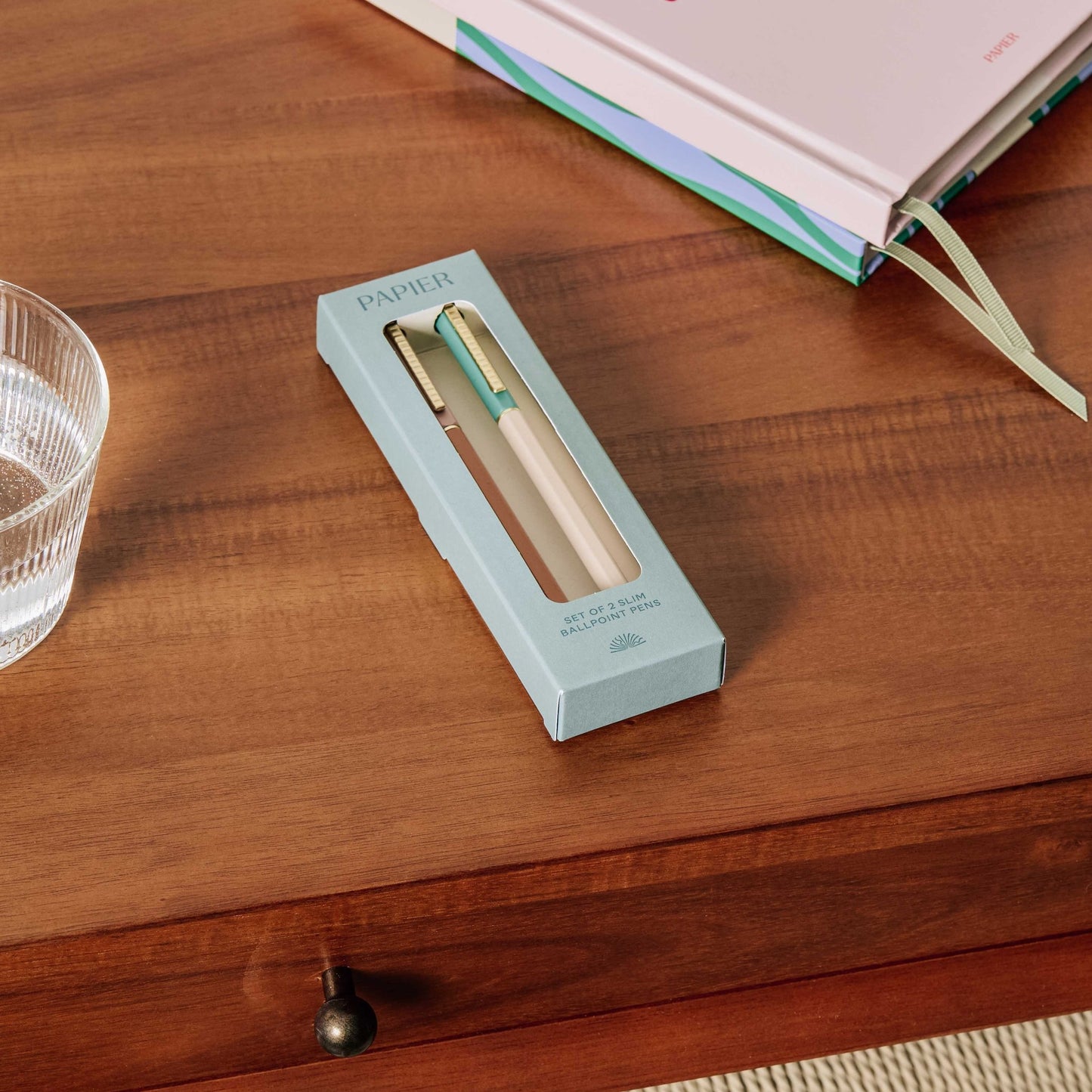 Slim Muted Ballpoint Pen Set - vibeboxshop