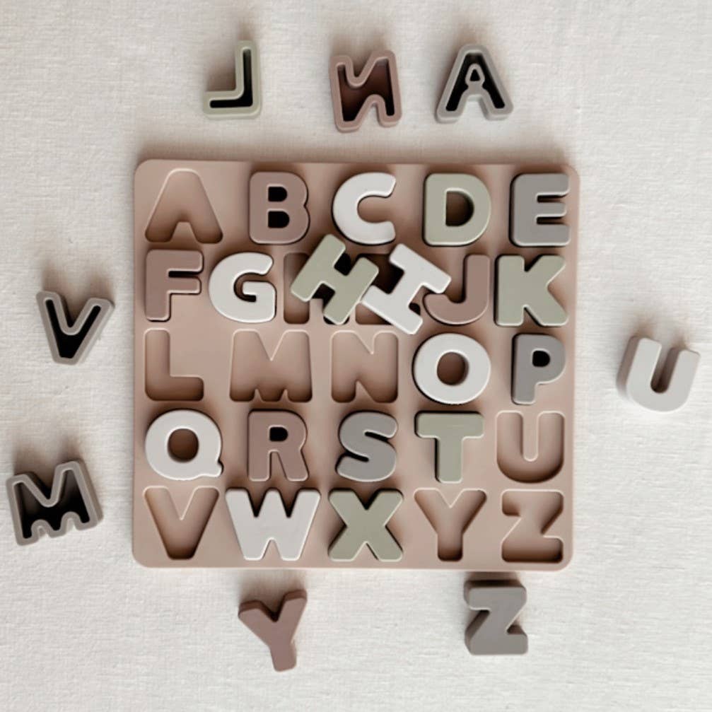 Soft Silicone ABC Puzzle for Toddlers - vibeboxshop