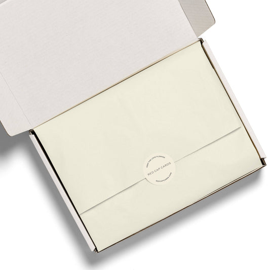 Soft White Tissue Paper - vibeboxshop