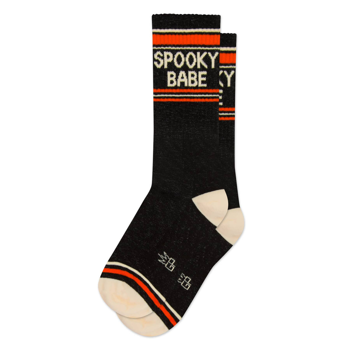 Spooky Babe Gym Crew Socks - vibeboxshop