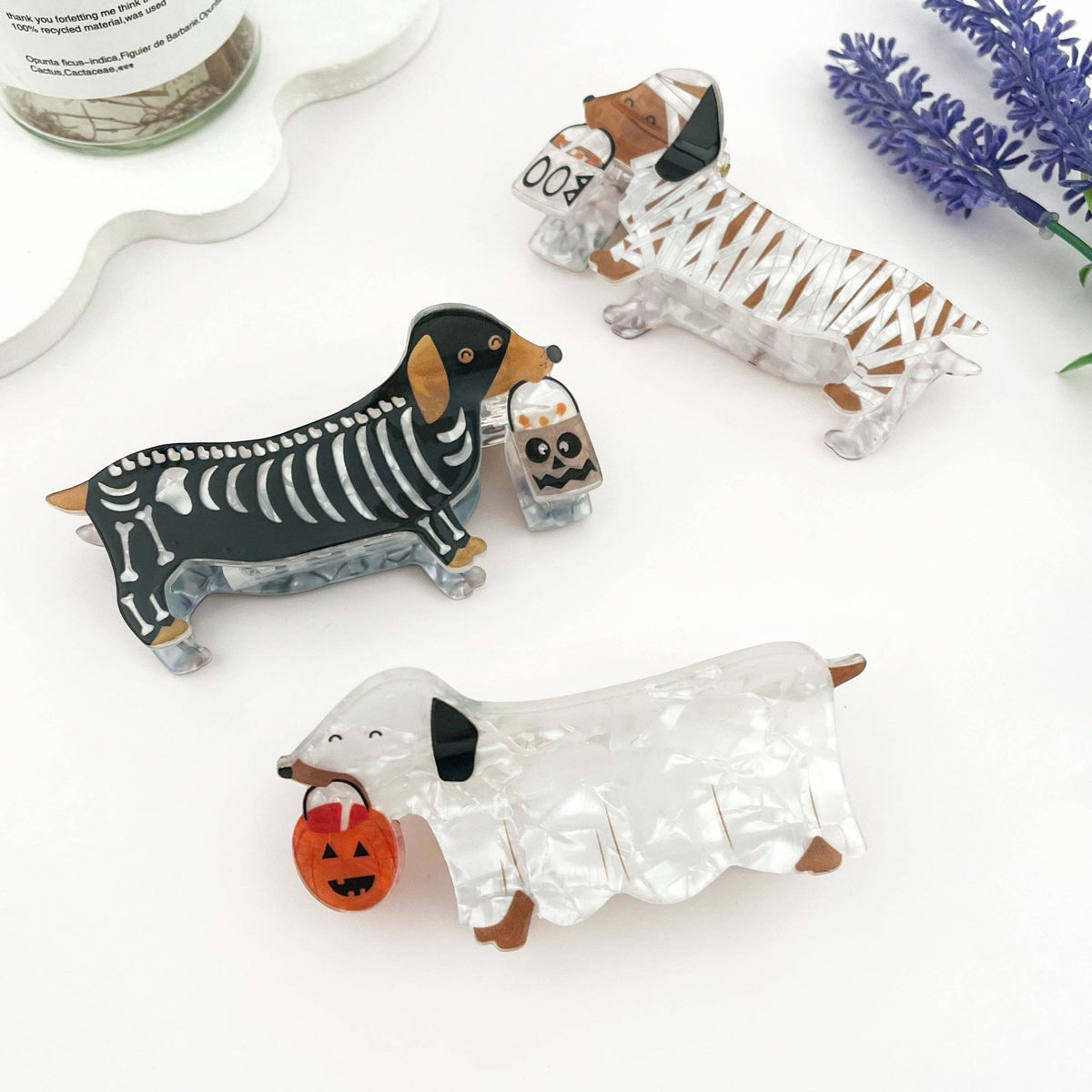 Spooky Puppies Claw Clips - vibeboxshop