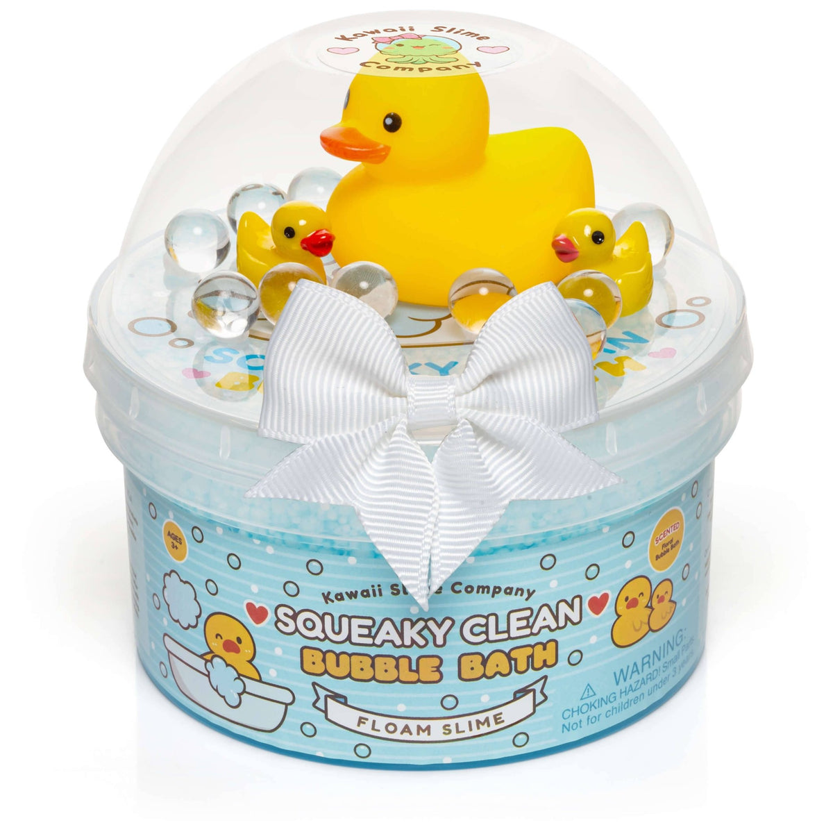 Squeaky Clean Bubble Bath Floam Slime - vibeboxshop