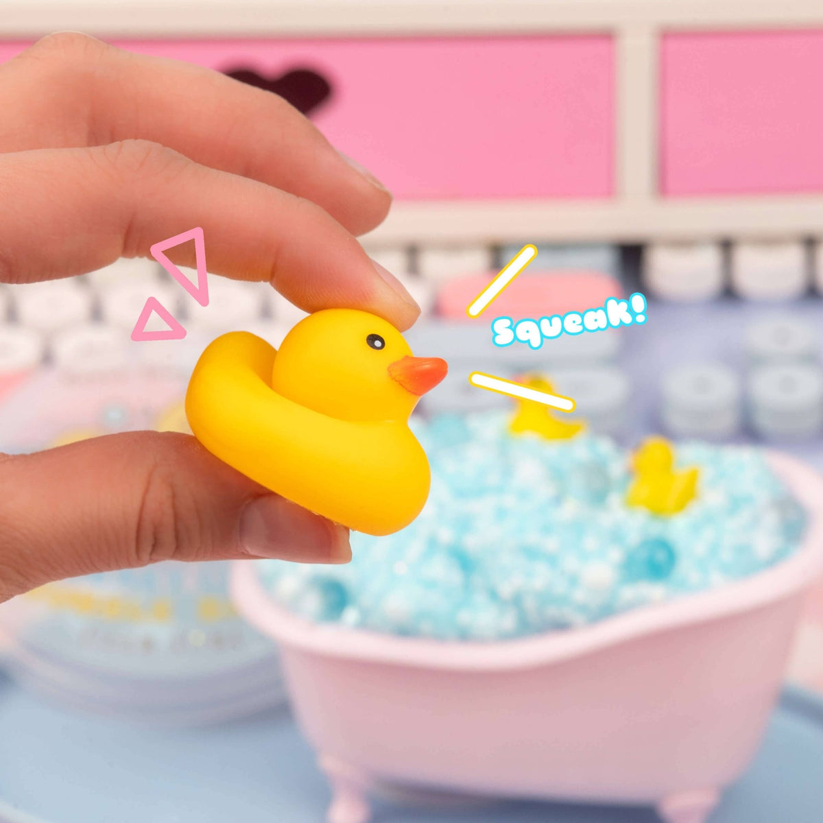 Squeaky Clean Bubble Bath Floam Slime - vibeboxshop