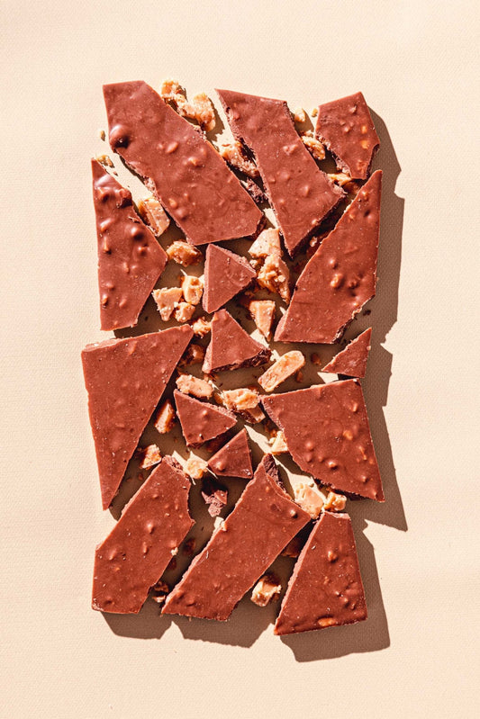 Sticky Toffee Milk Chocolate Bar - vibeboxshop