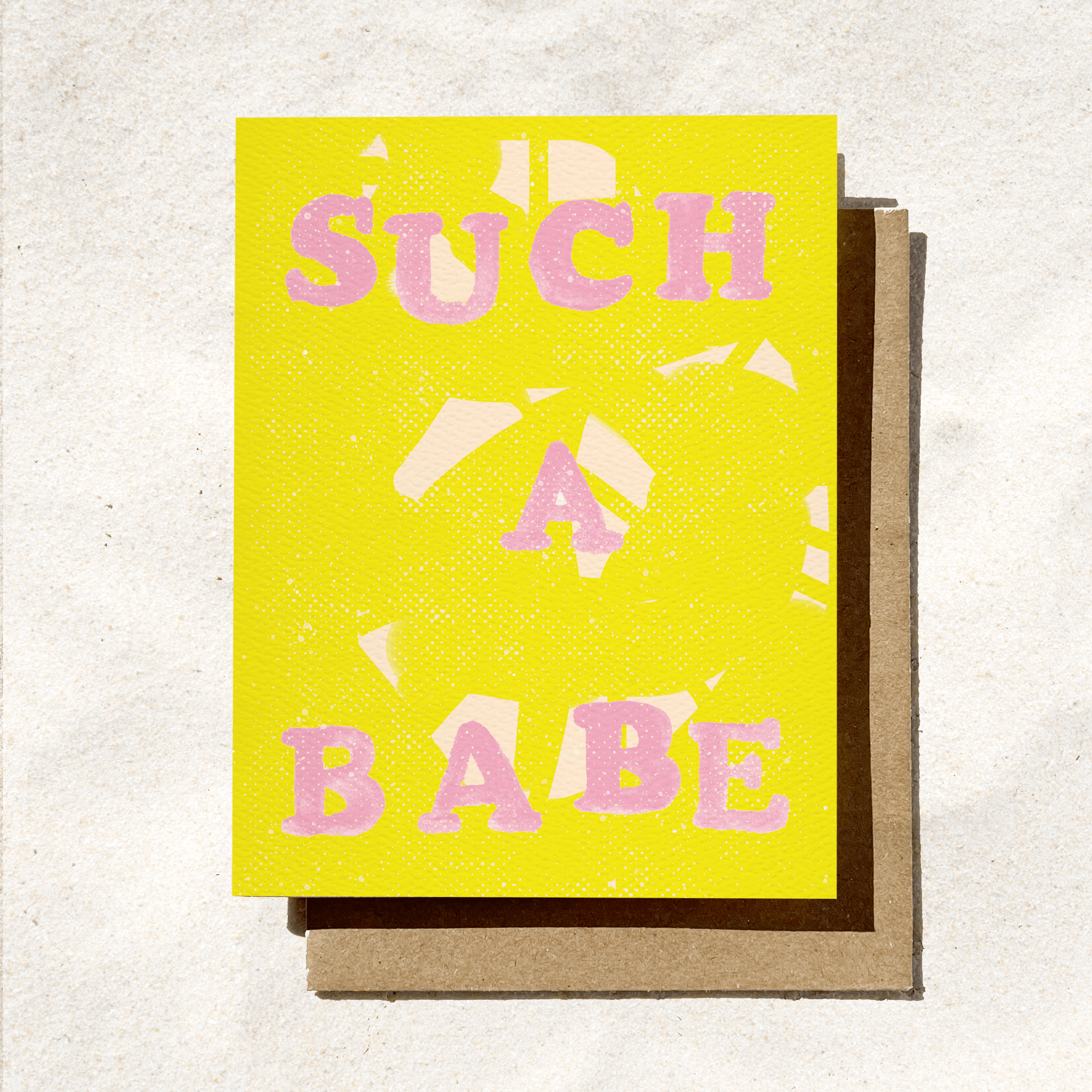 Such a Babe Greeting Card - vibeboxshop