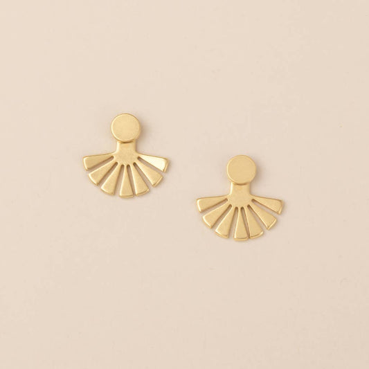 Sunburst Ear Jacket/Gold Vermeil - vibeboxshop