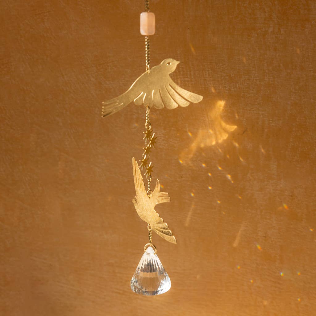 Suncatcher - Bird/Sunstone - vibeboxshop