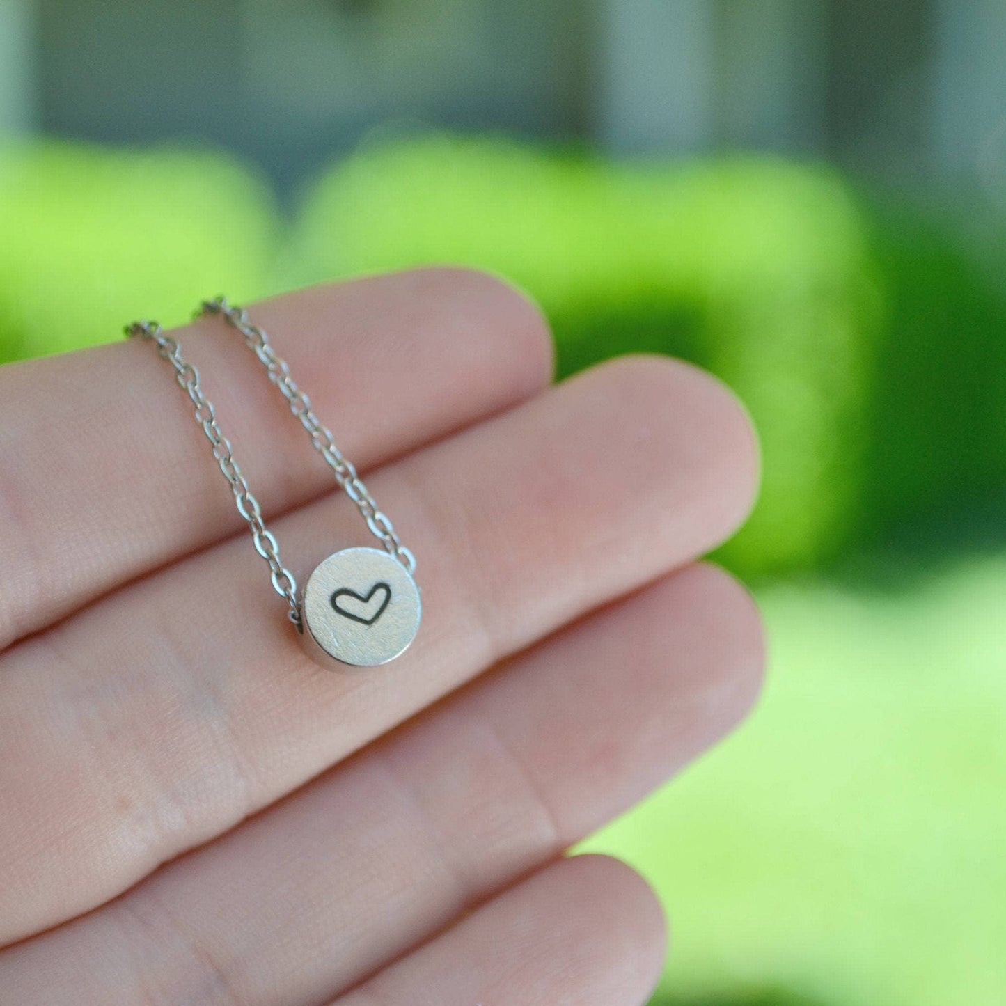 Teacher Heart Necklace - vibeboxshop