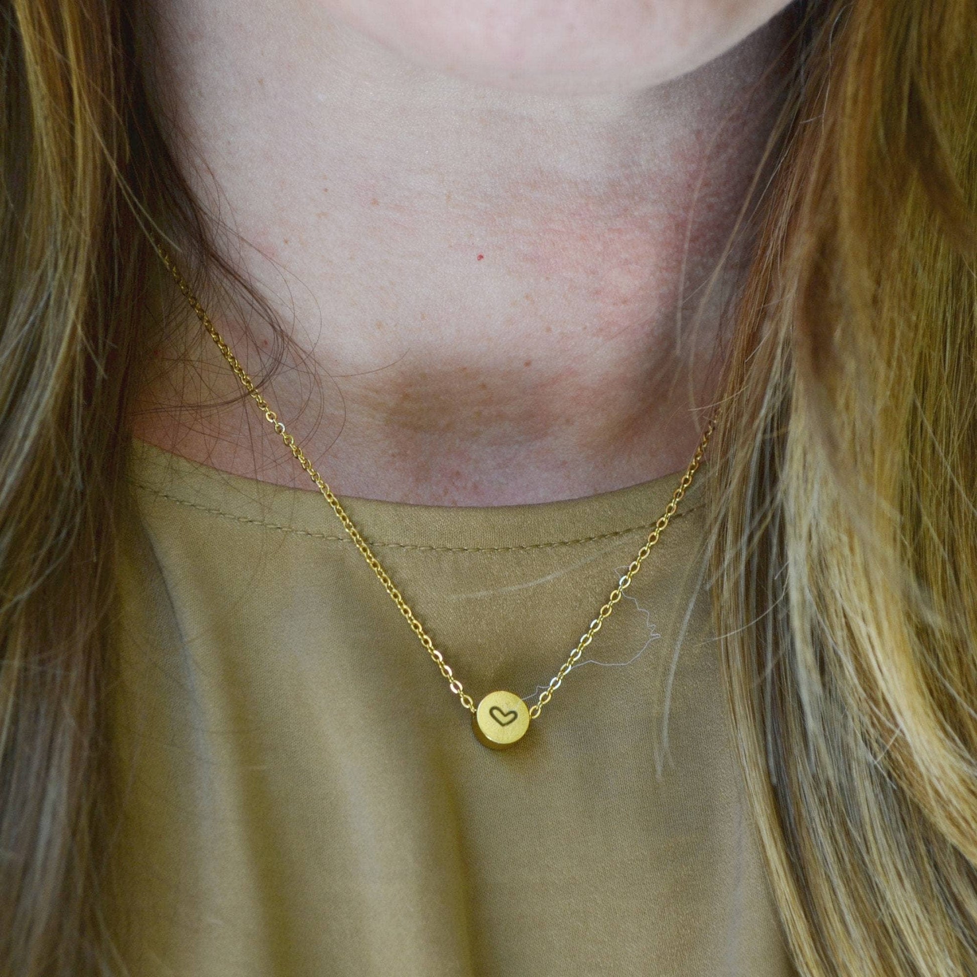 Teacher Heart Necklace - vibeboxshop