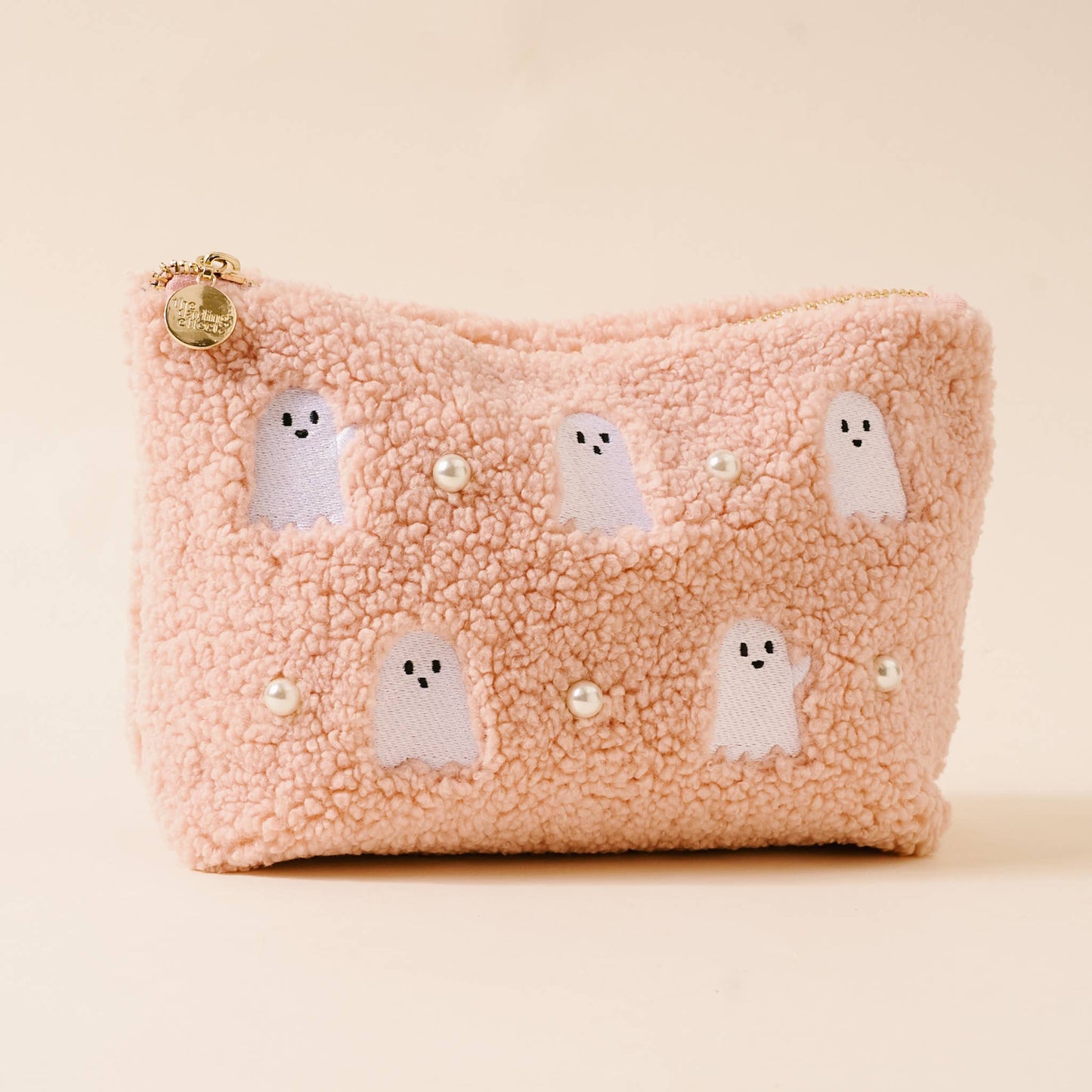 Teddy Pouch - Ghosts & Pearls - vibeboxshop