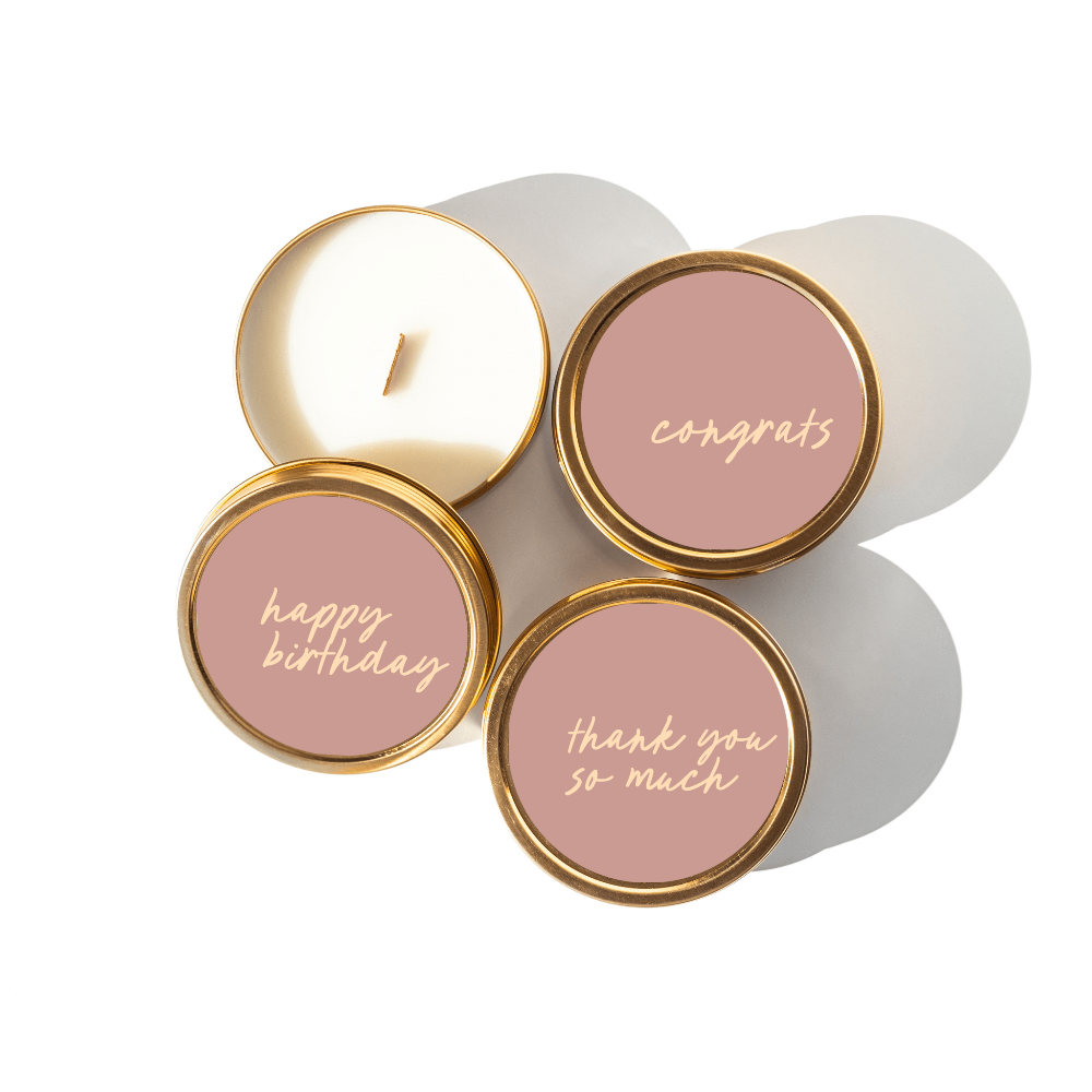 Thank You Travel Tin Candle - vibeboxshop