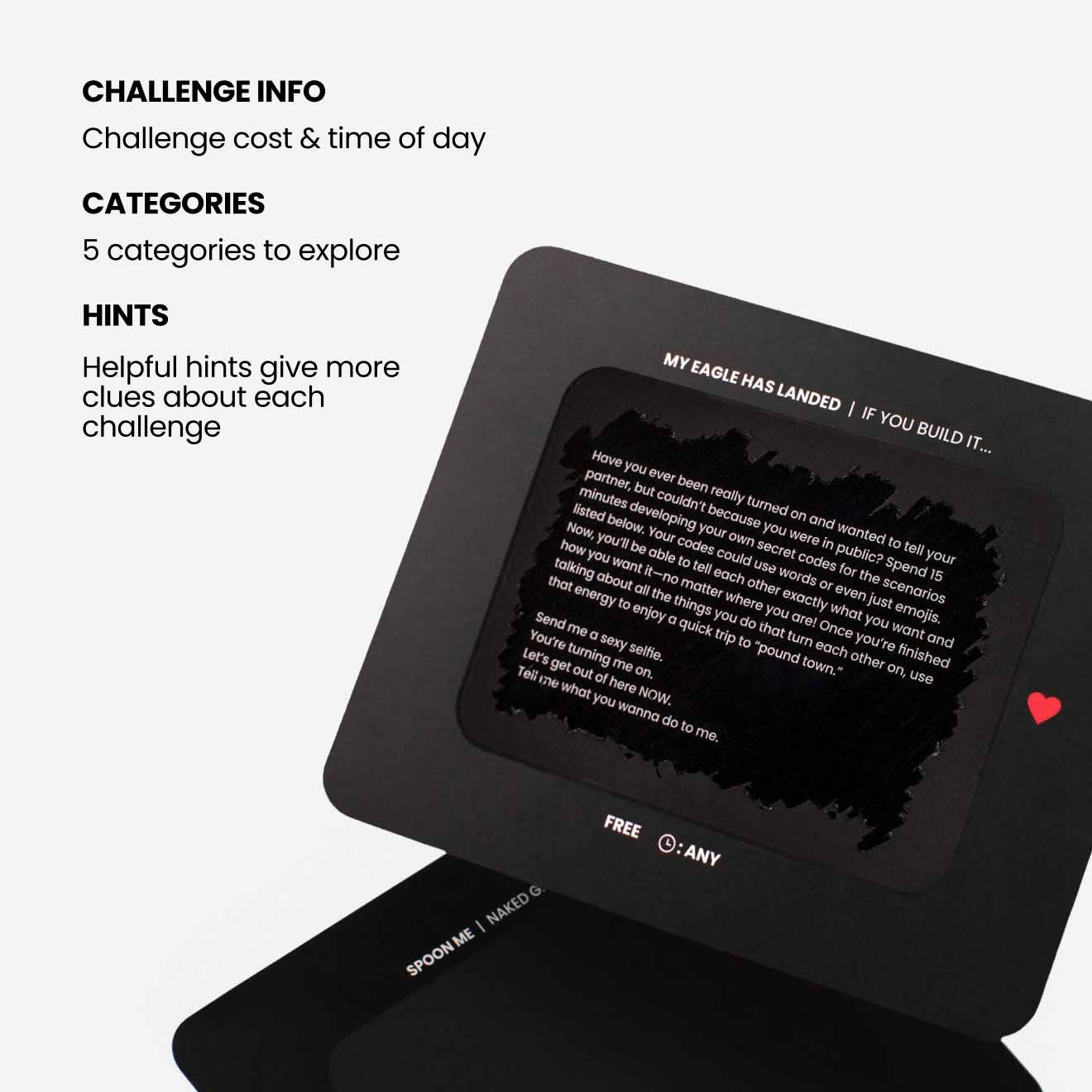 The Adventure Challenge Quickies | Sexy Couples Game - vibeboxshop