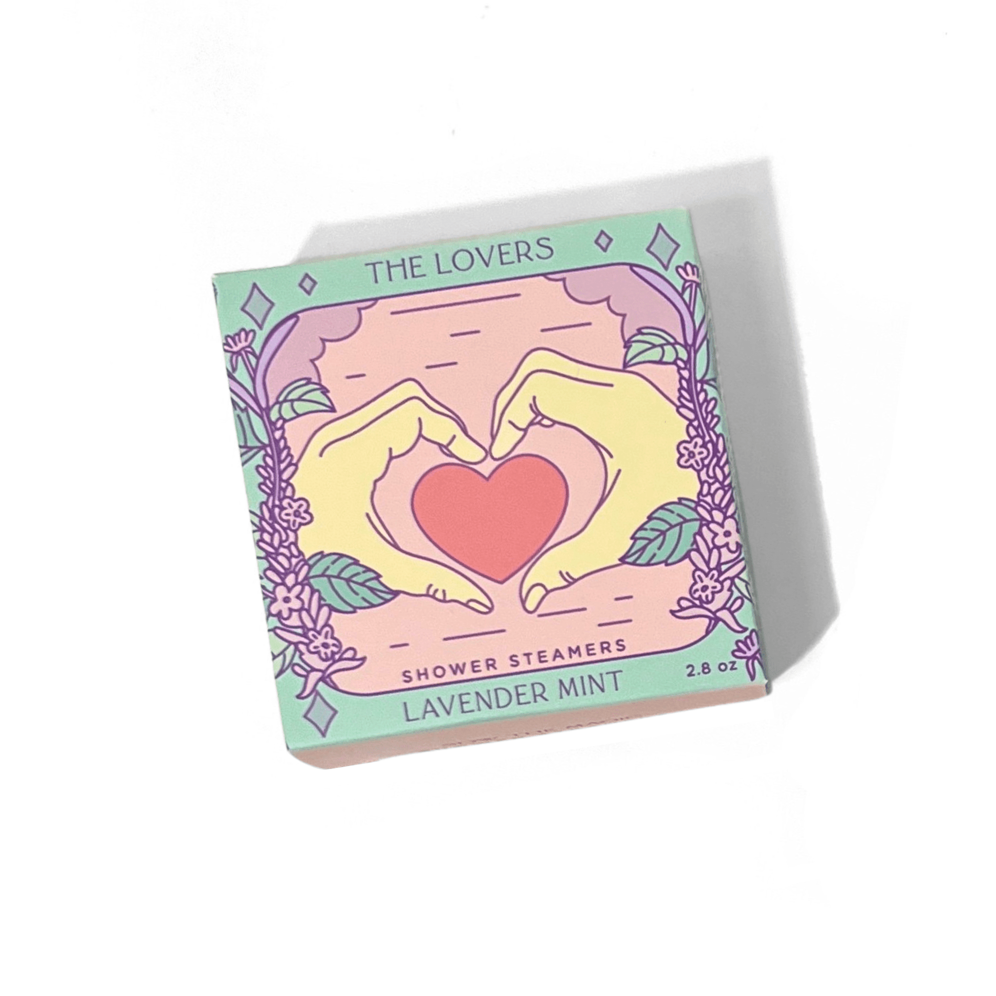 The Lovers Shower Steamer Set in Lavender Mint - vibeboxshop