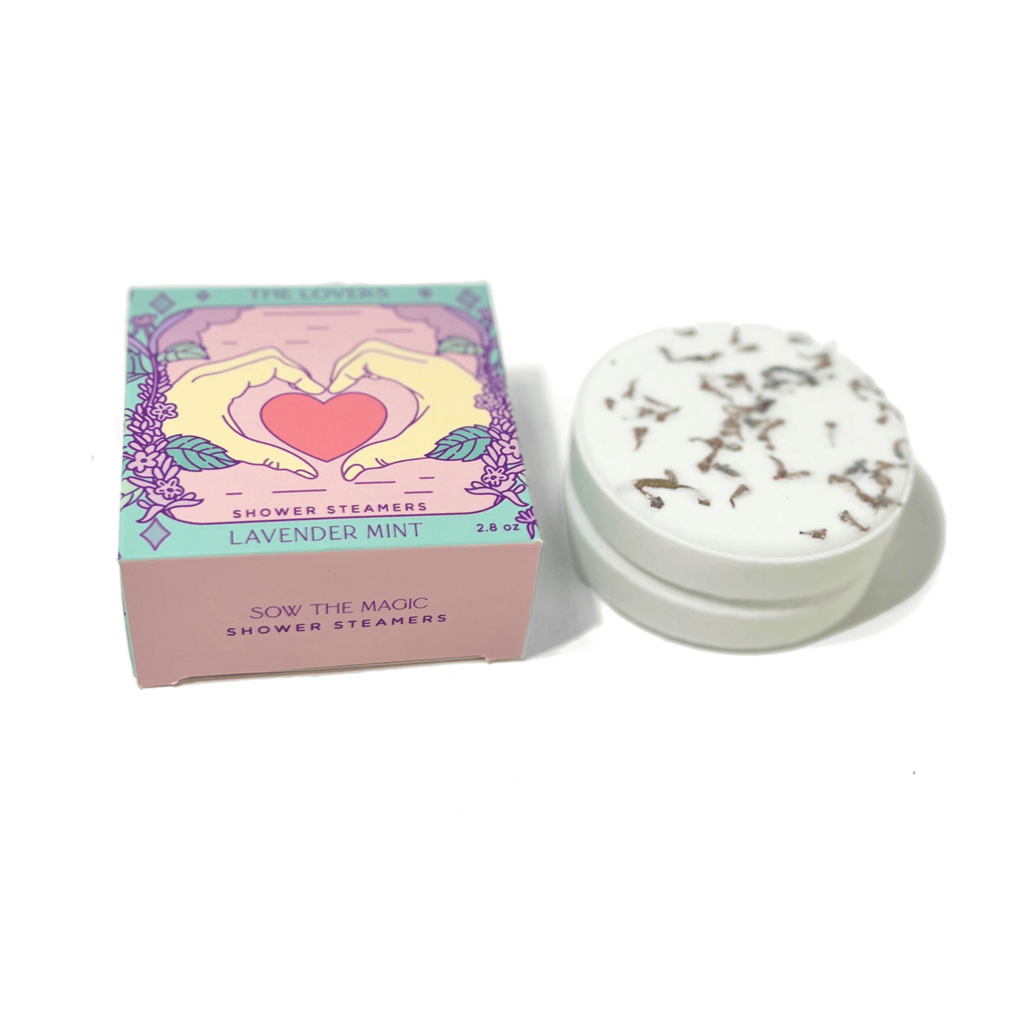 The Lovers Shower Steamer Set in Lavender Mint - vibeboxshop