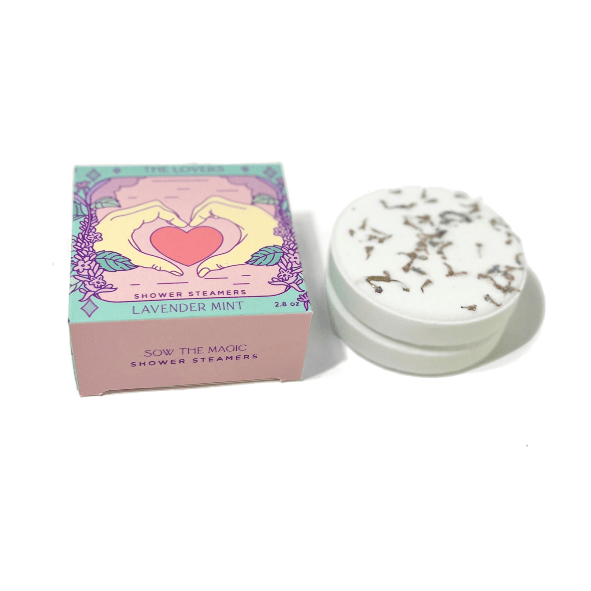 The Lovers Shower Steamer Set in Lavender Mint - vibeboxshop